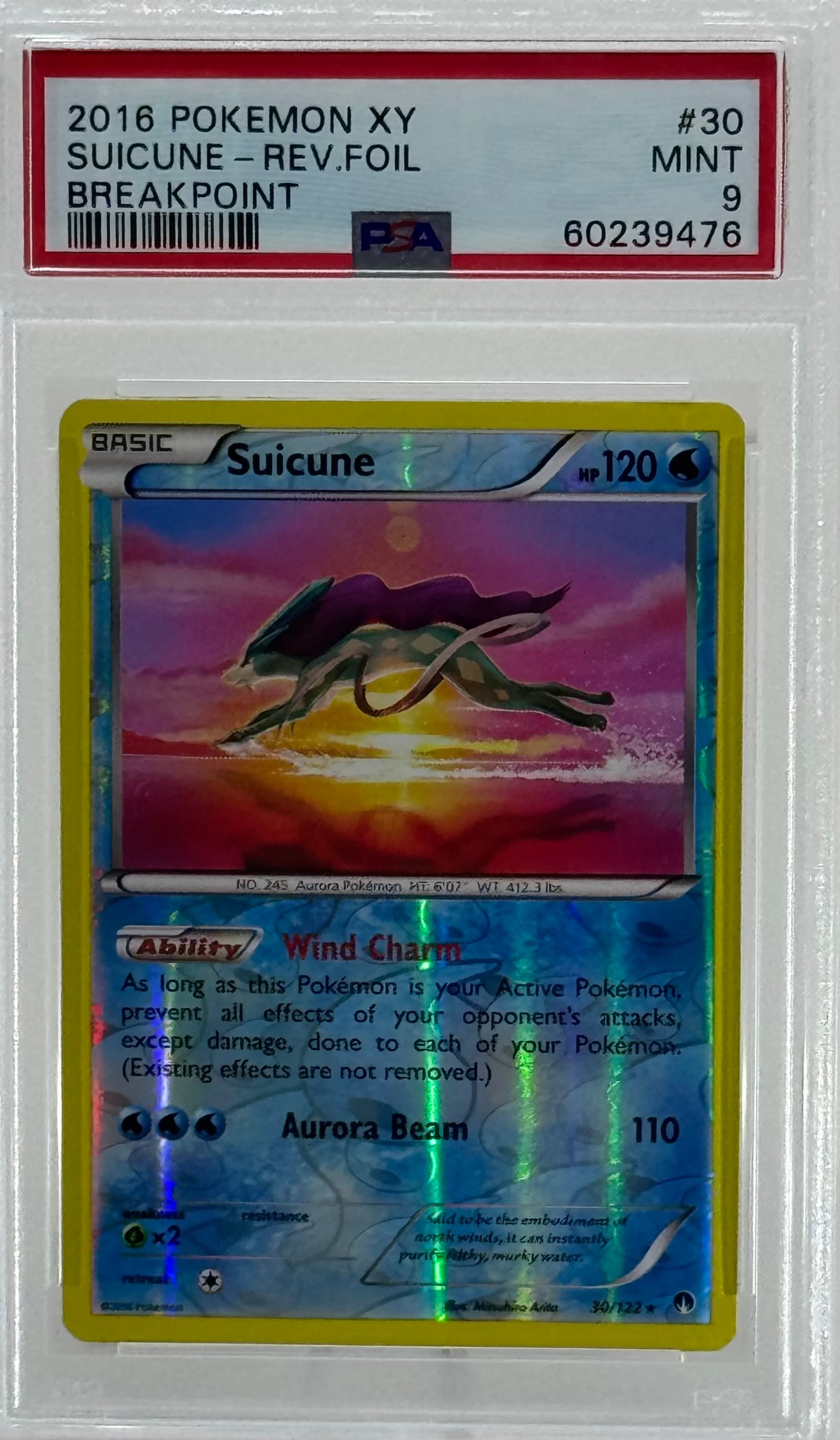 Suicune PSA 10