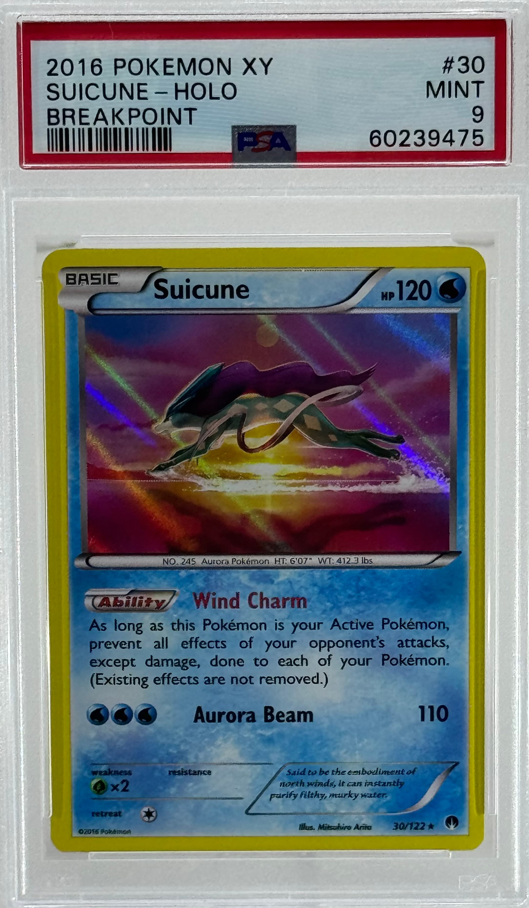 Suicune PSA 10