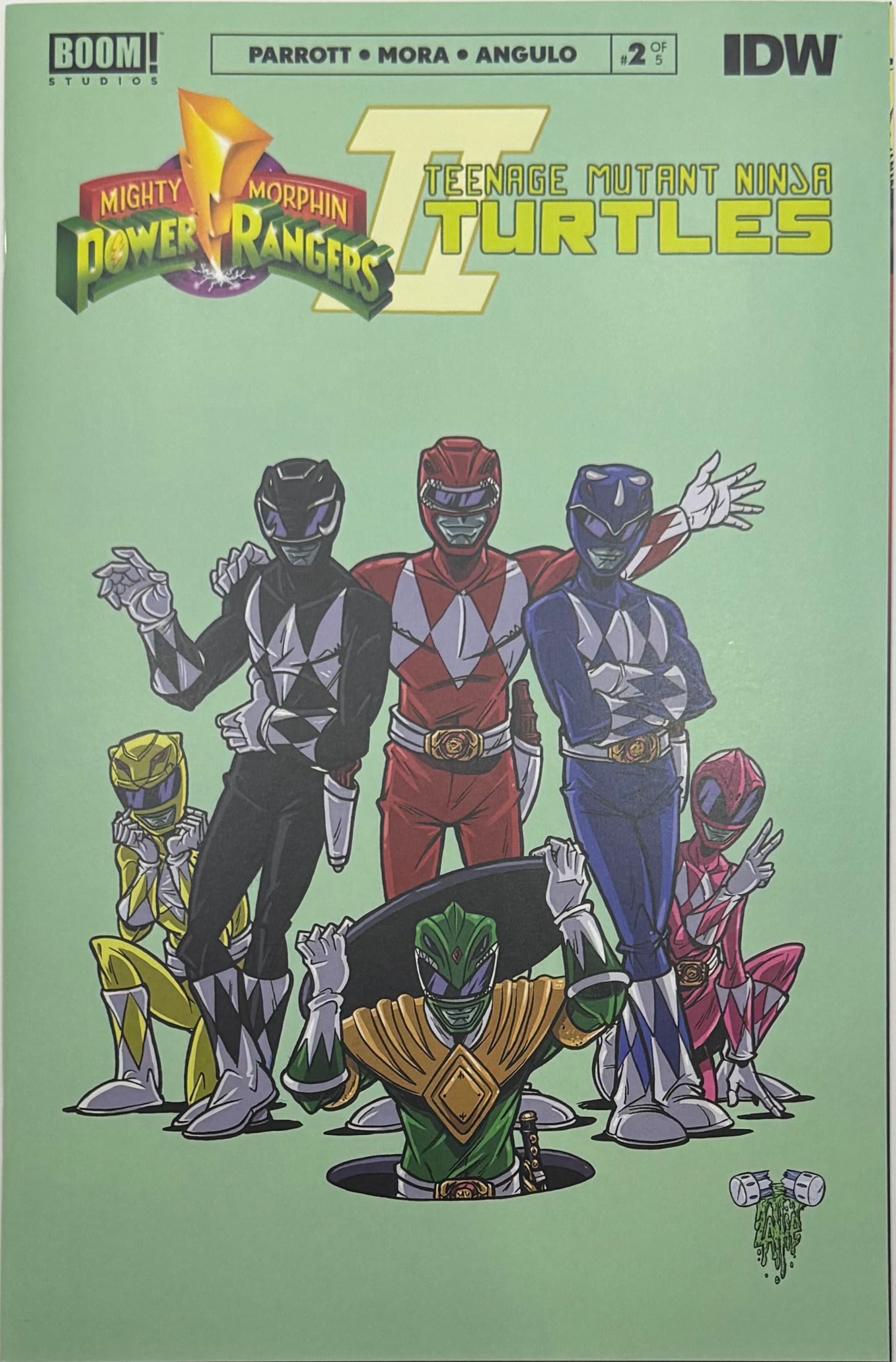 Mighty Morphin Power Rangers/ Teenage Mutant Ninja Turtles II #2