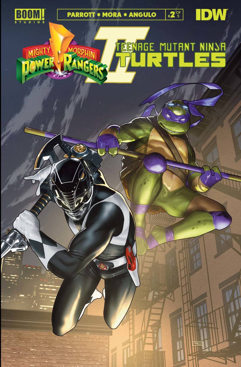 Mighty Morphin Power Rangers/ Teenage Mutant Ninja Turtles II #2