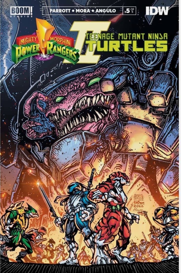 Mighty Morphin Power Rangers/ Teenage Mutant Ninja Turtles II #5