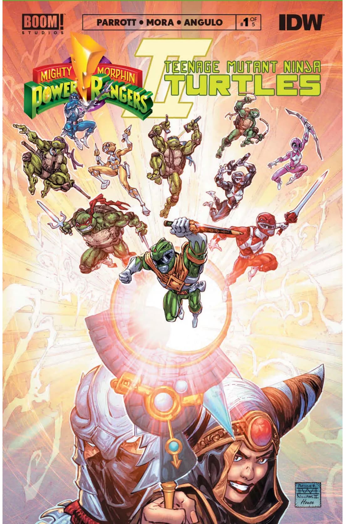 Mighty Morphin Power Rangers/ Teenage Mutant Ninja Turtles II #1