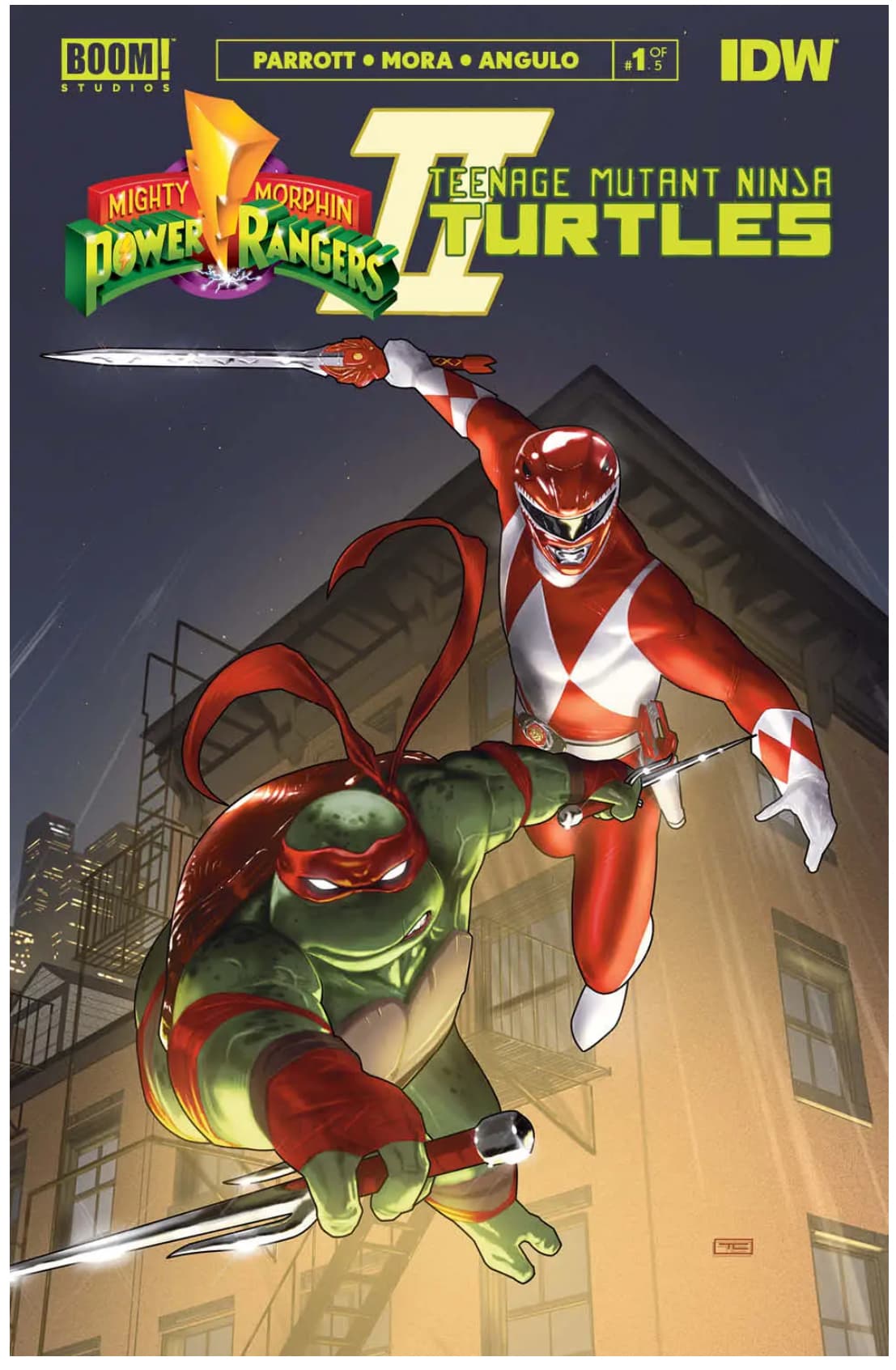 Mighty Morphin Power Rangers/ Teenage Mutant Ninja Turtles II #1
