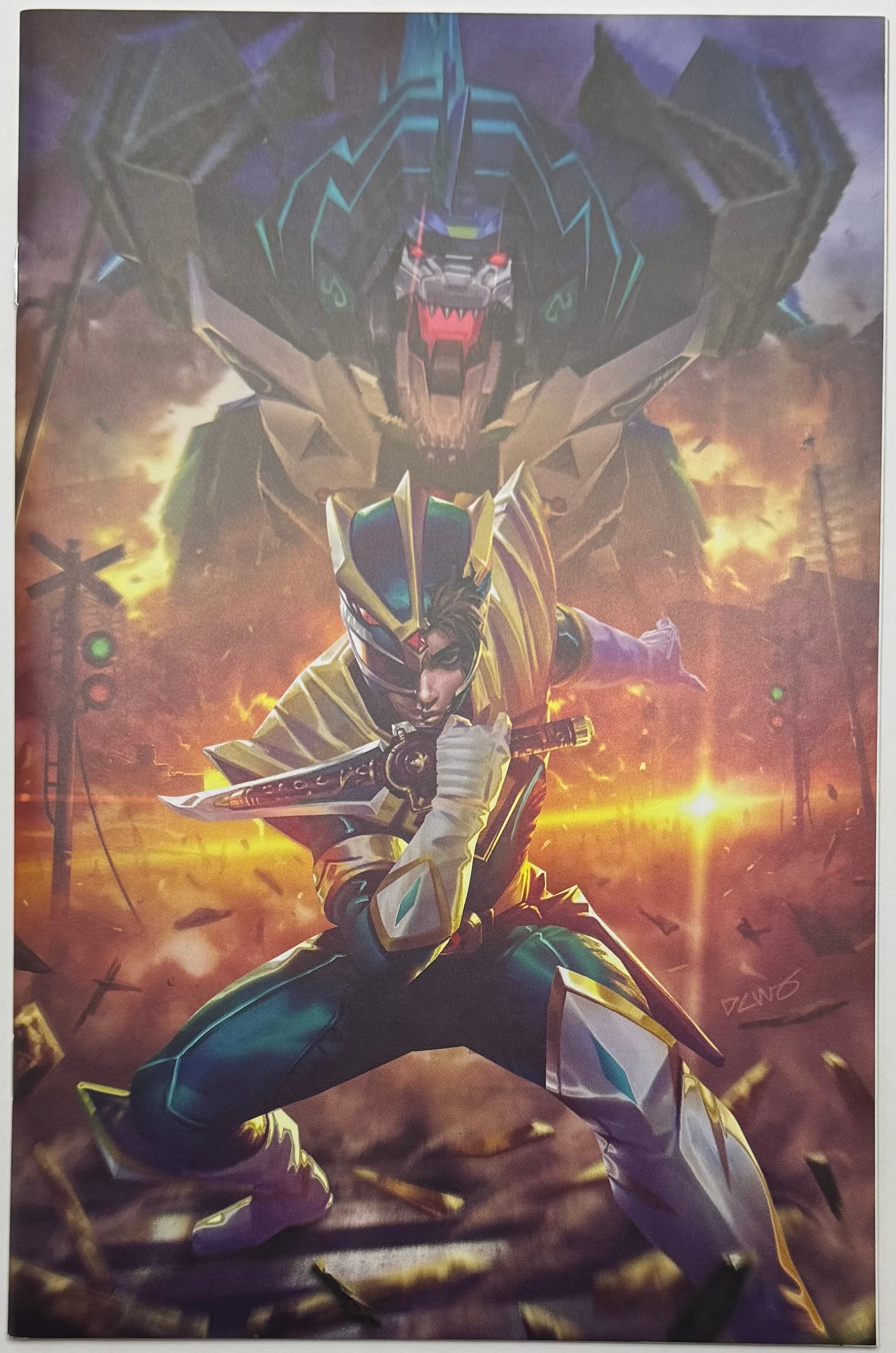 Mighty Morphin Power Rangers #4 1:100