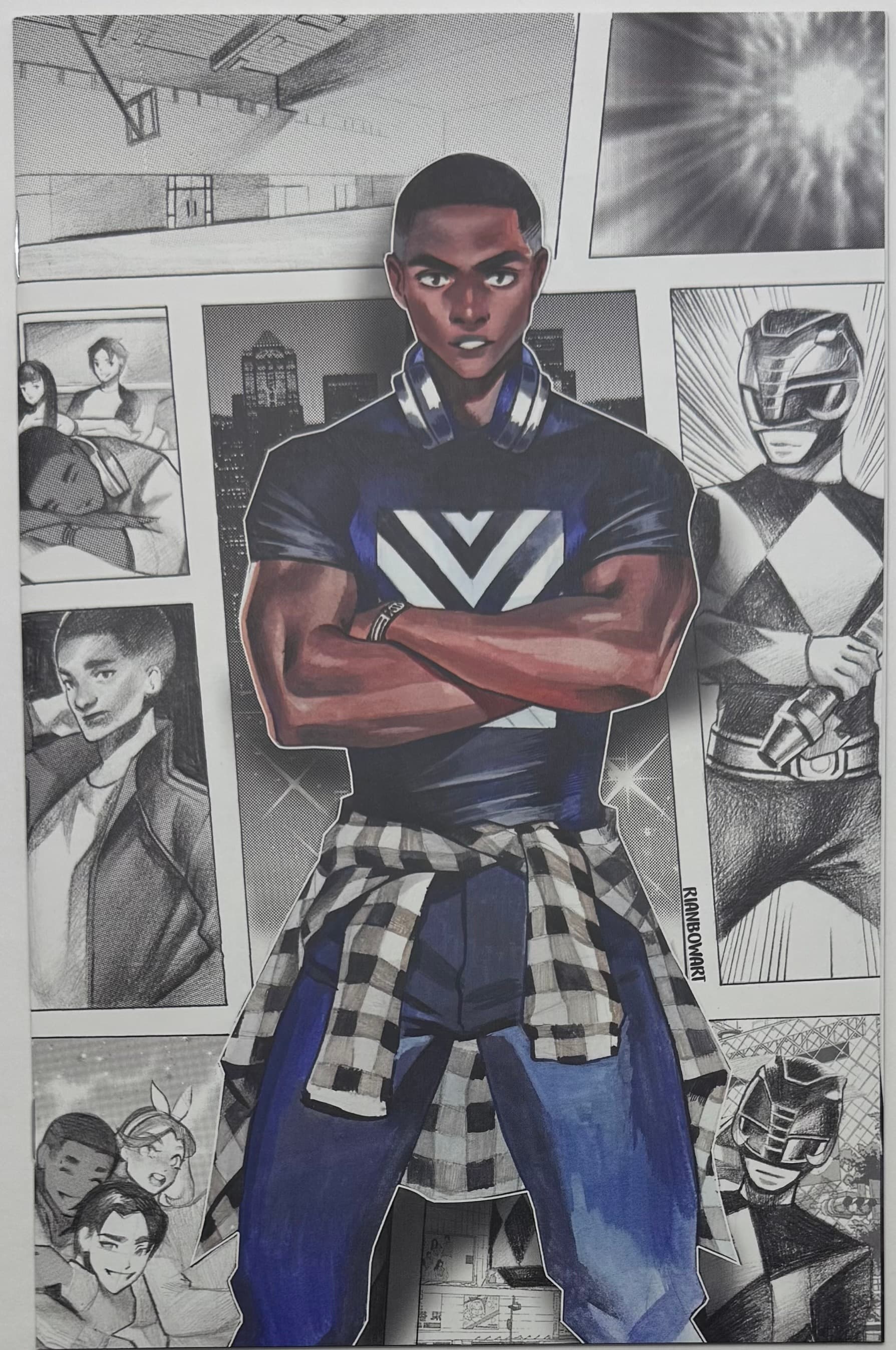 Power Rangers #13 Unlockable 1:25