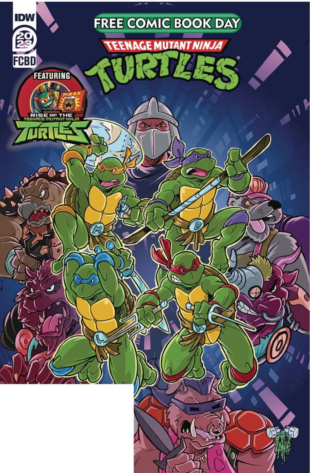 Teenage Mutant Ninja Turtles #1 FCBD