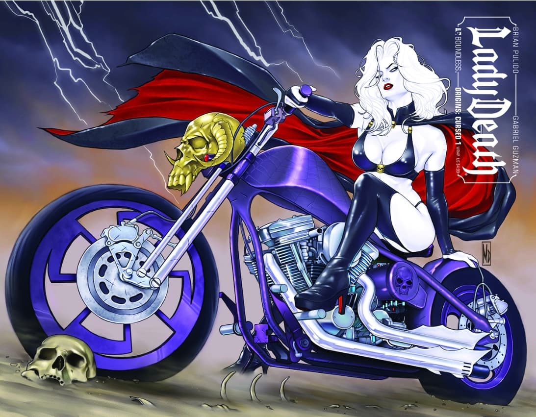 LADY DEATH ORIGINS CURSED #1 (OF 3) WRAP CVR