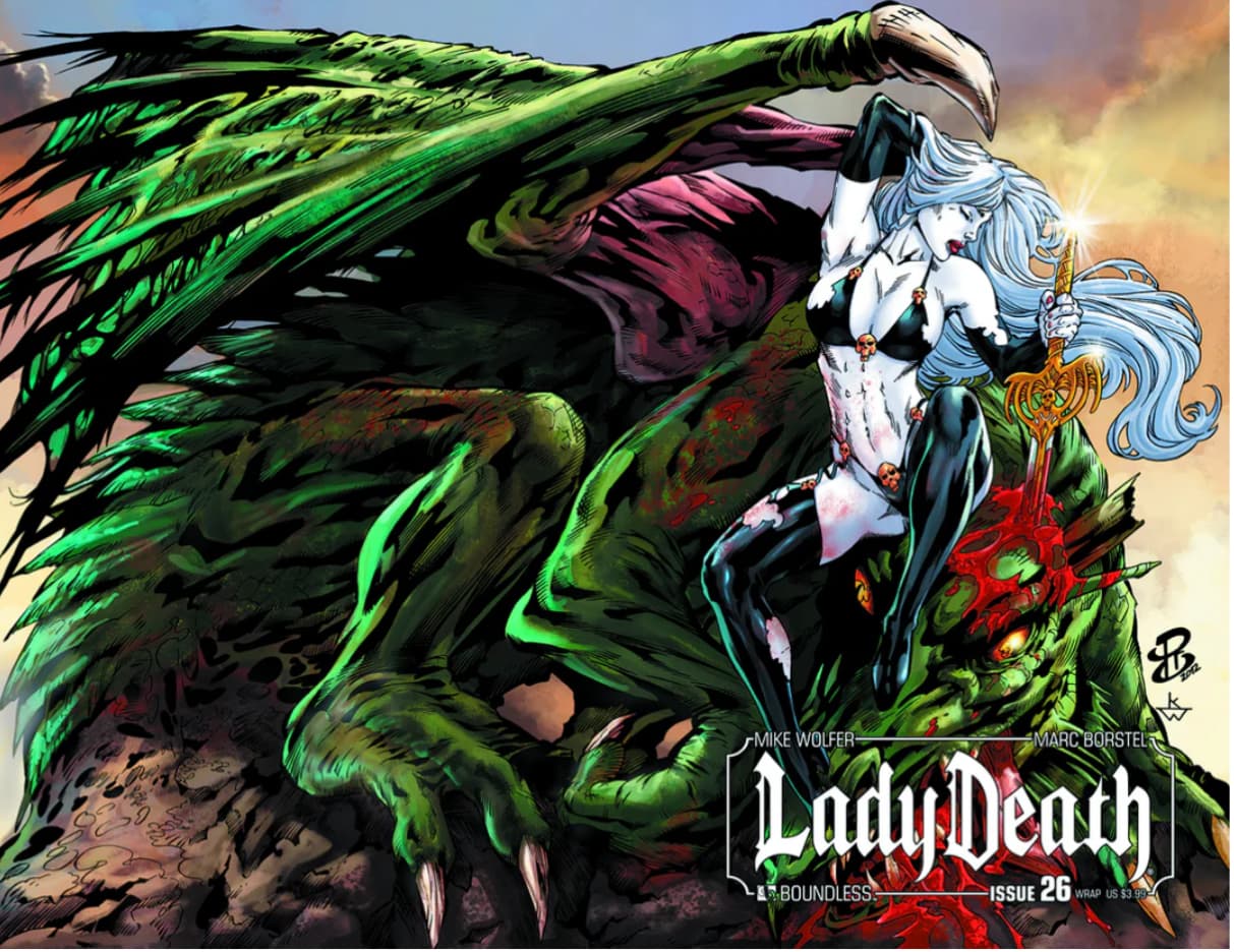 LADY DEATH (ONGOING) #26 WRAP CVR