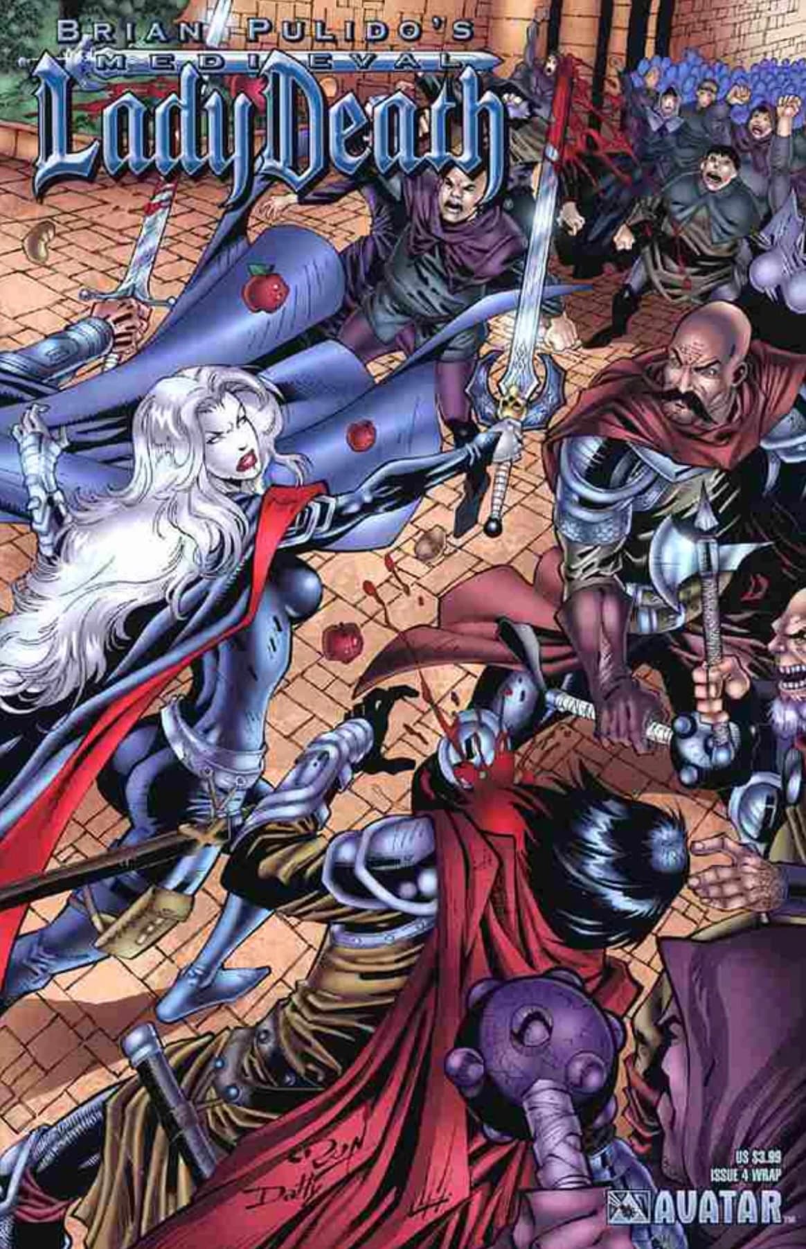 MEDIEVAL LADY DEATH WRAPAROUND #4