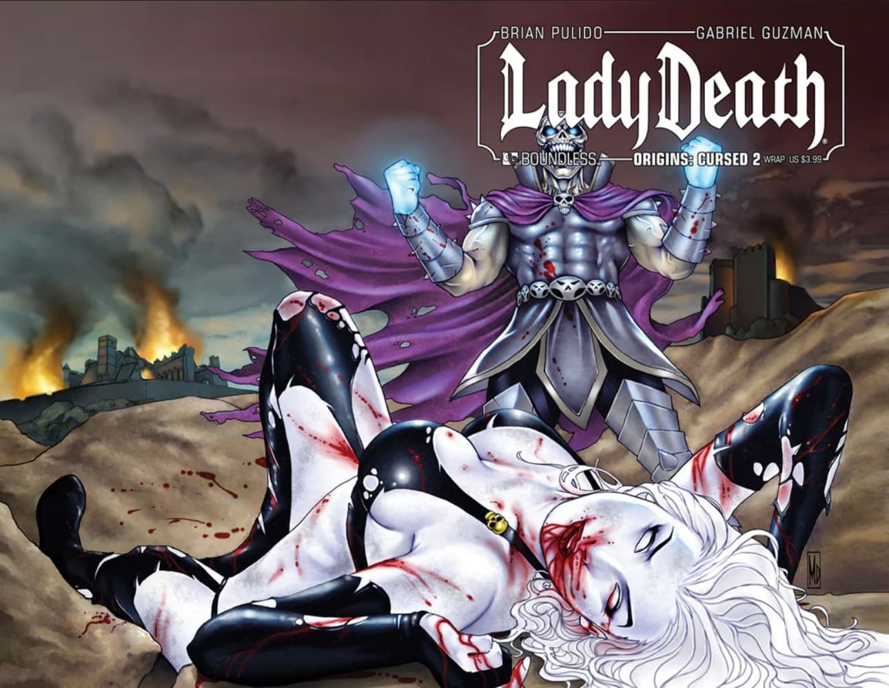 LADY DEATH ORIGINS CURSED #2 (OF 3) WRAP CVR