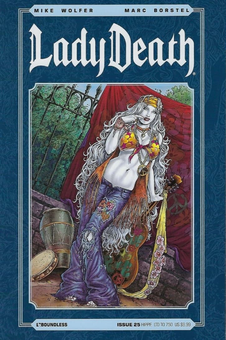 LADY DEATH (ONGOING) #25 HIPPIE CVR