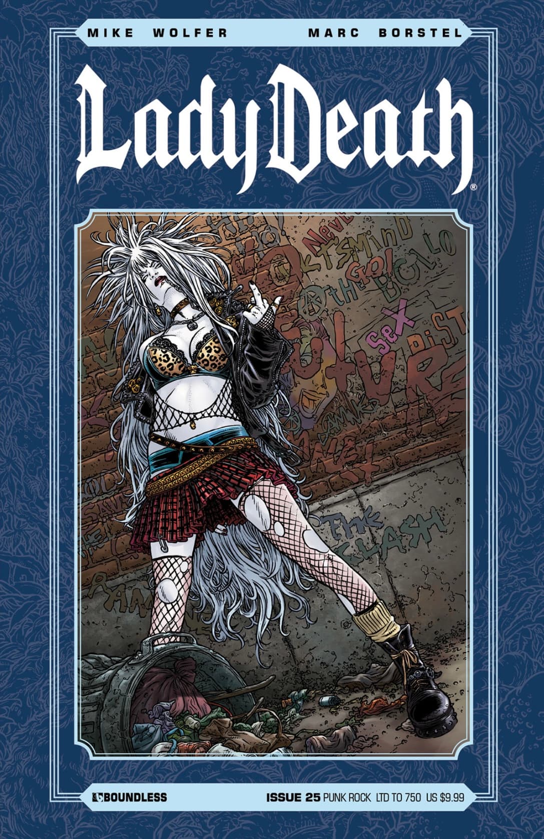 LADY DEATH (ONGOING) #25 PUNK ROCK CVR