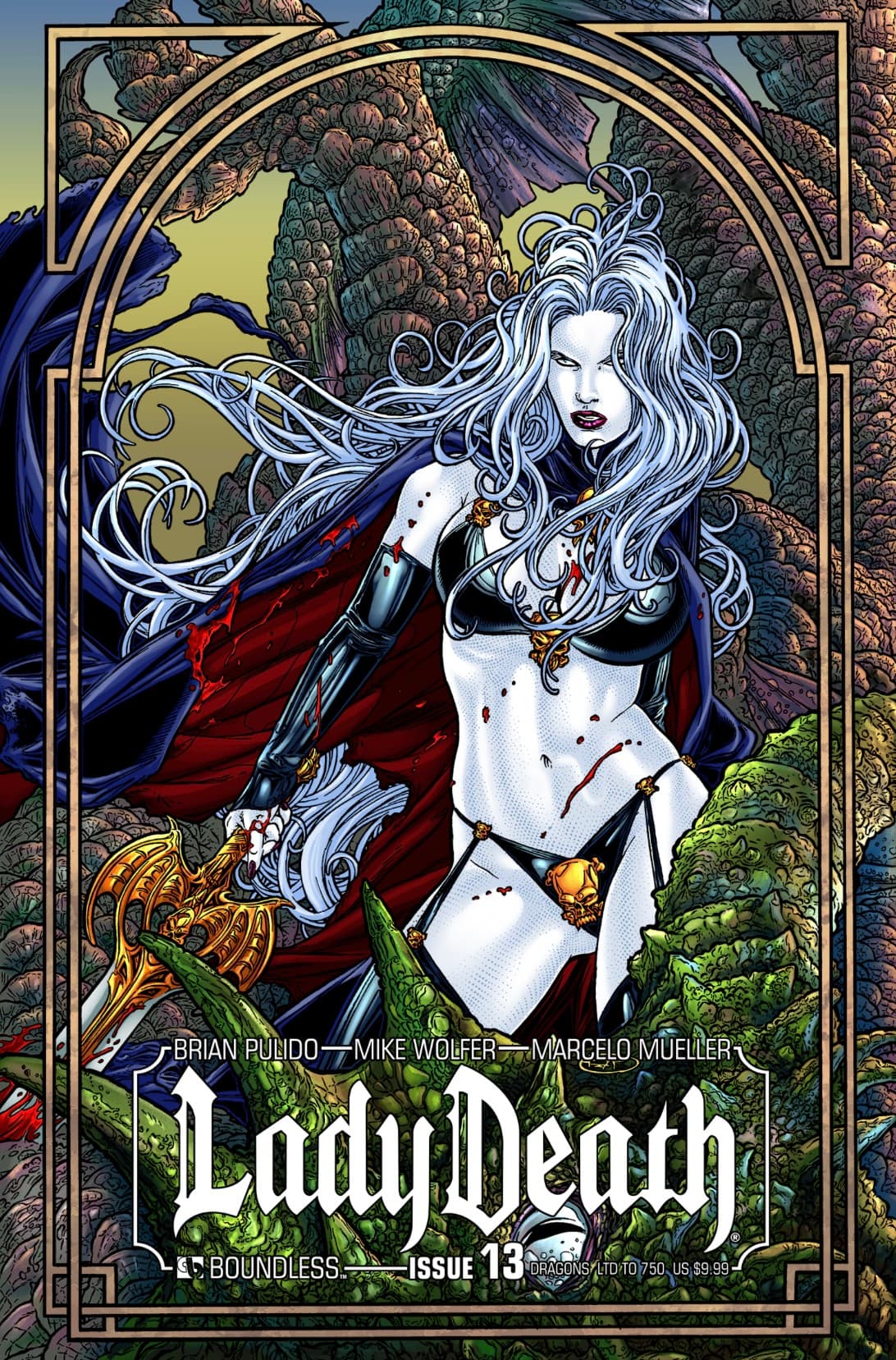 LADY DEATH (ONGOING) #13 DRAGONS CVR