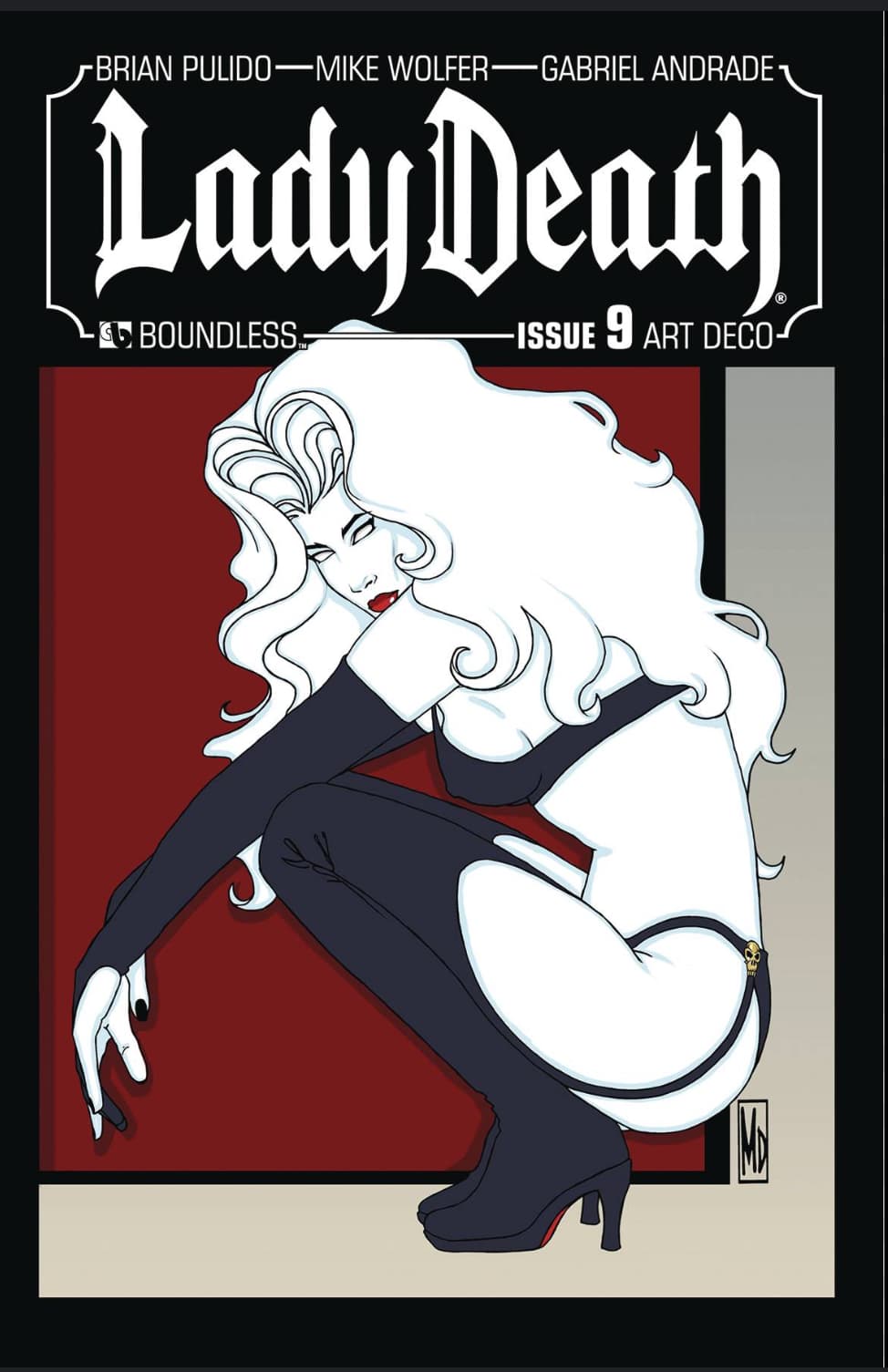 LADY DEATH #9 ART DECO VARIANT
