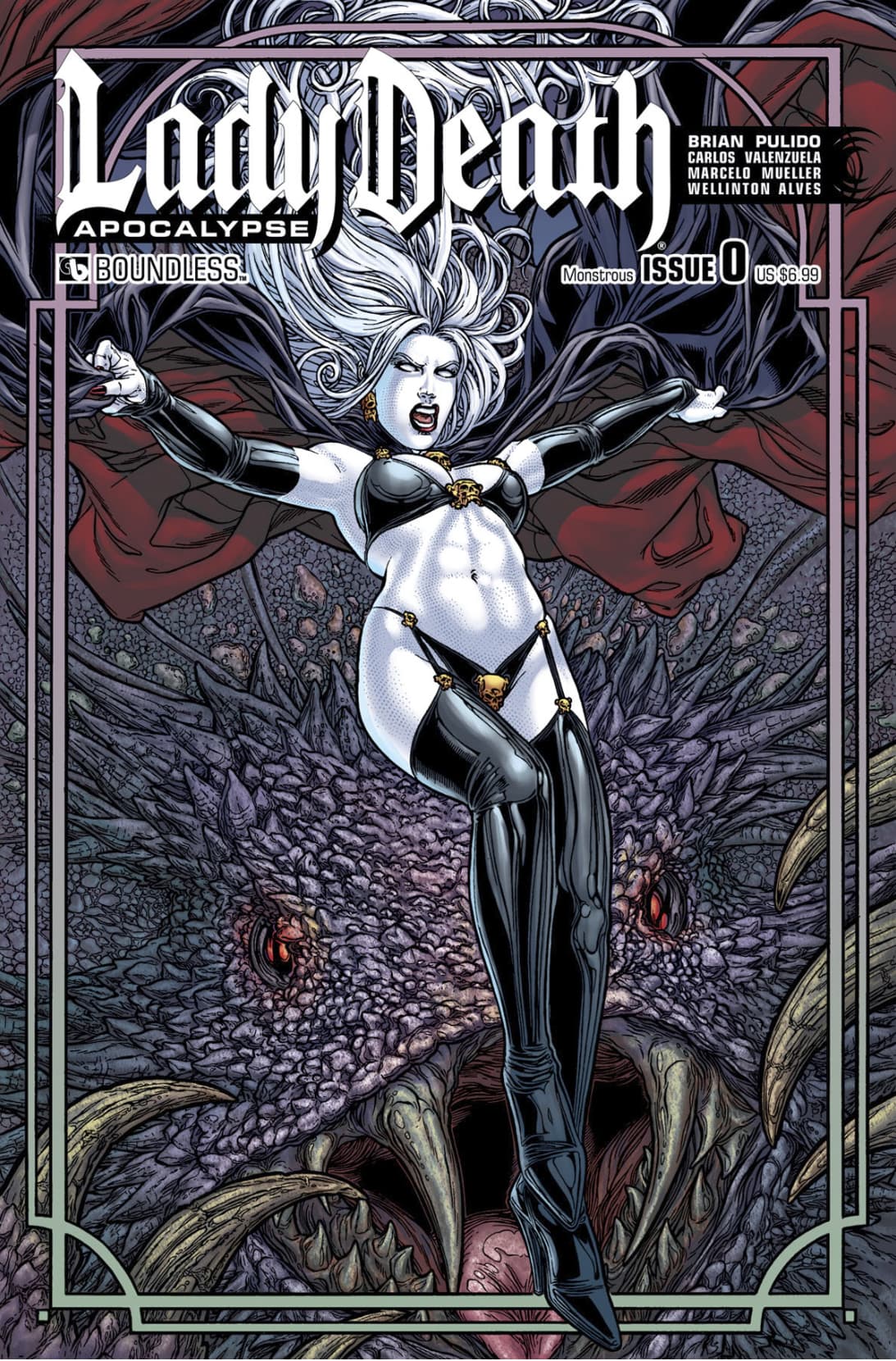 LADY DEATH APOCALYPSE #0 MONSTROUS CVR