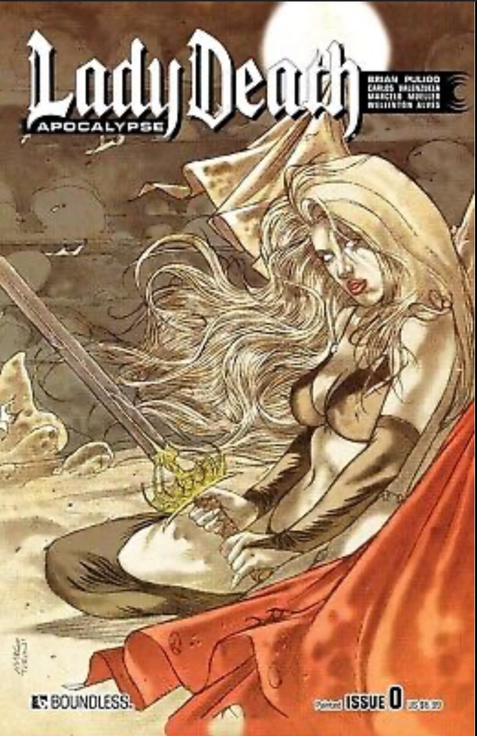 LADY DEATH APOCALYPSE #0 PAINTED CVR
