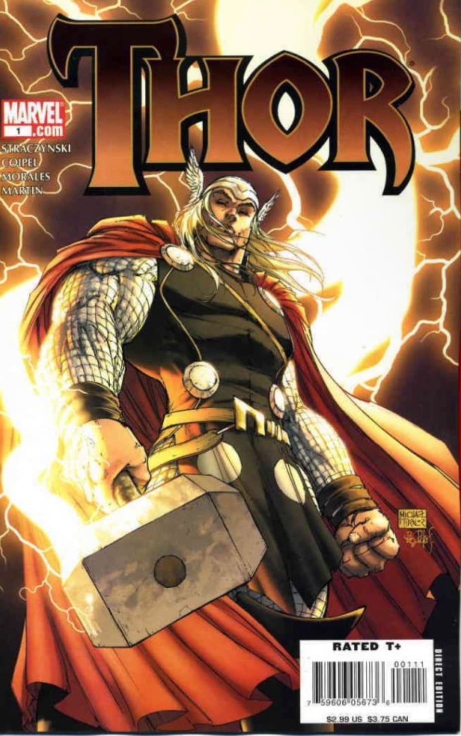Thor #1 with newspaper clipping