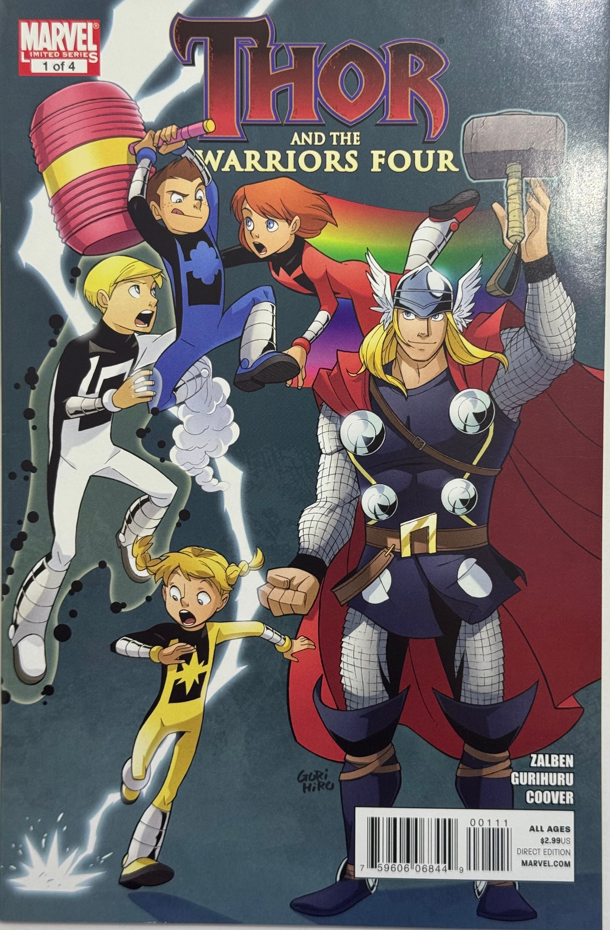 Thor & The Warriors Four #1