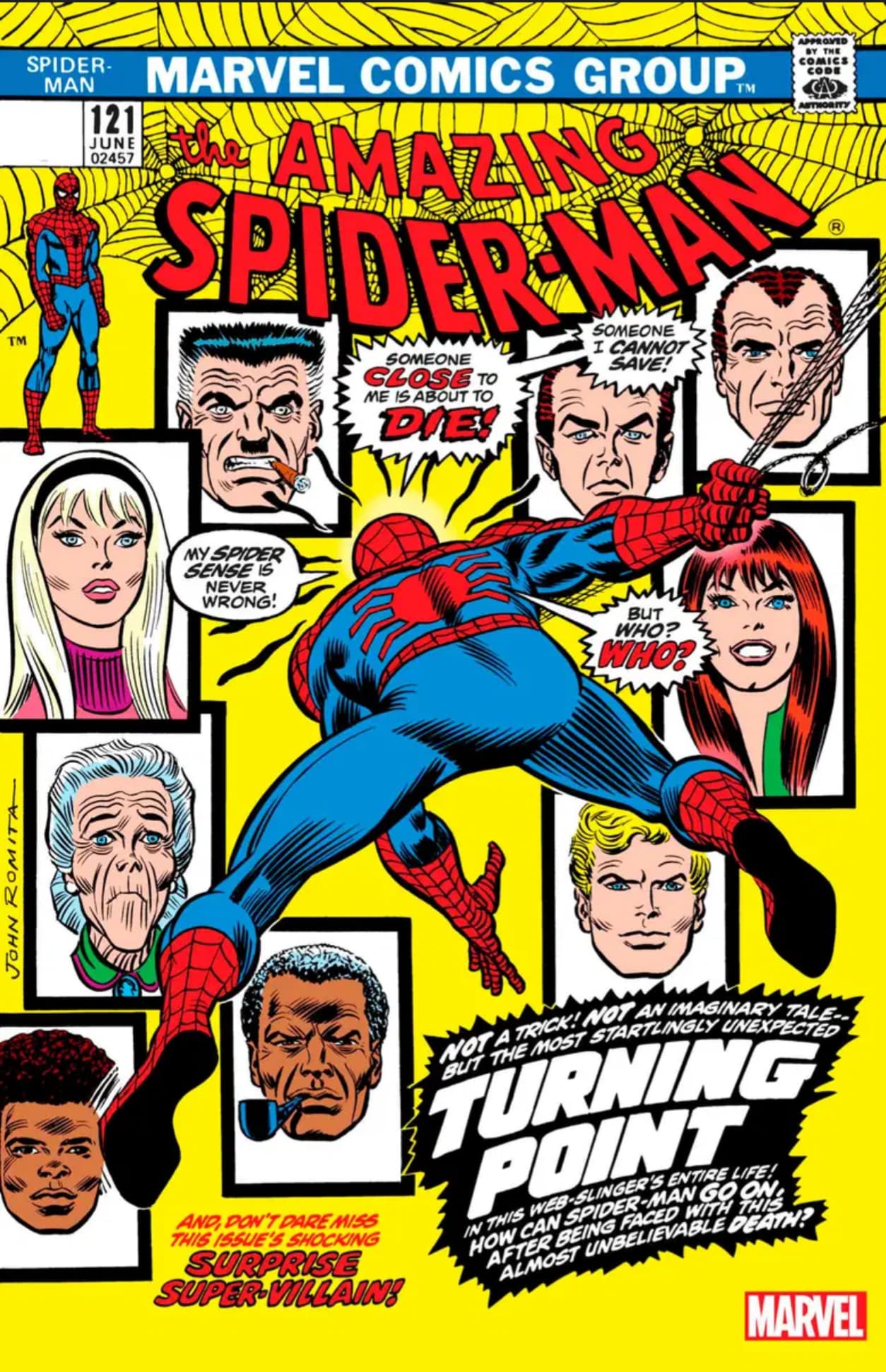 🔑Amazing Spider-Man #121 facimile