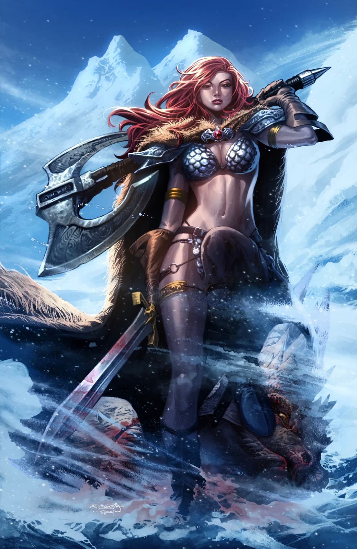 Invincible Red Sonja #1