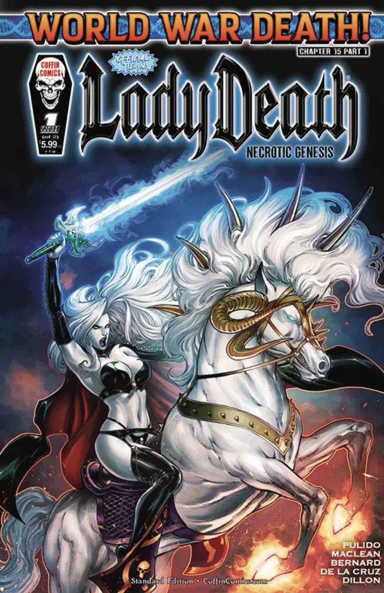 Lady Death: Necrotic Genesis #1