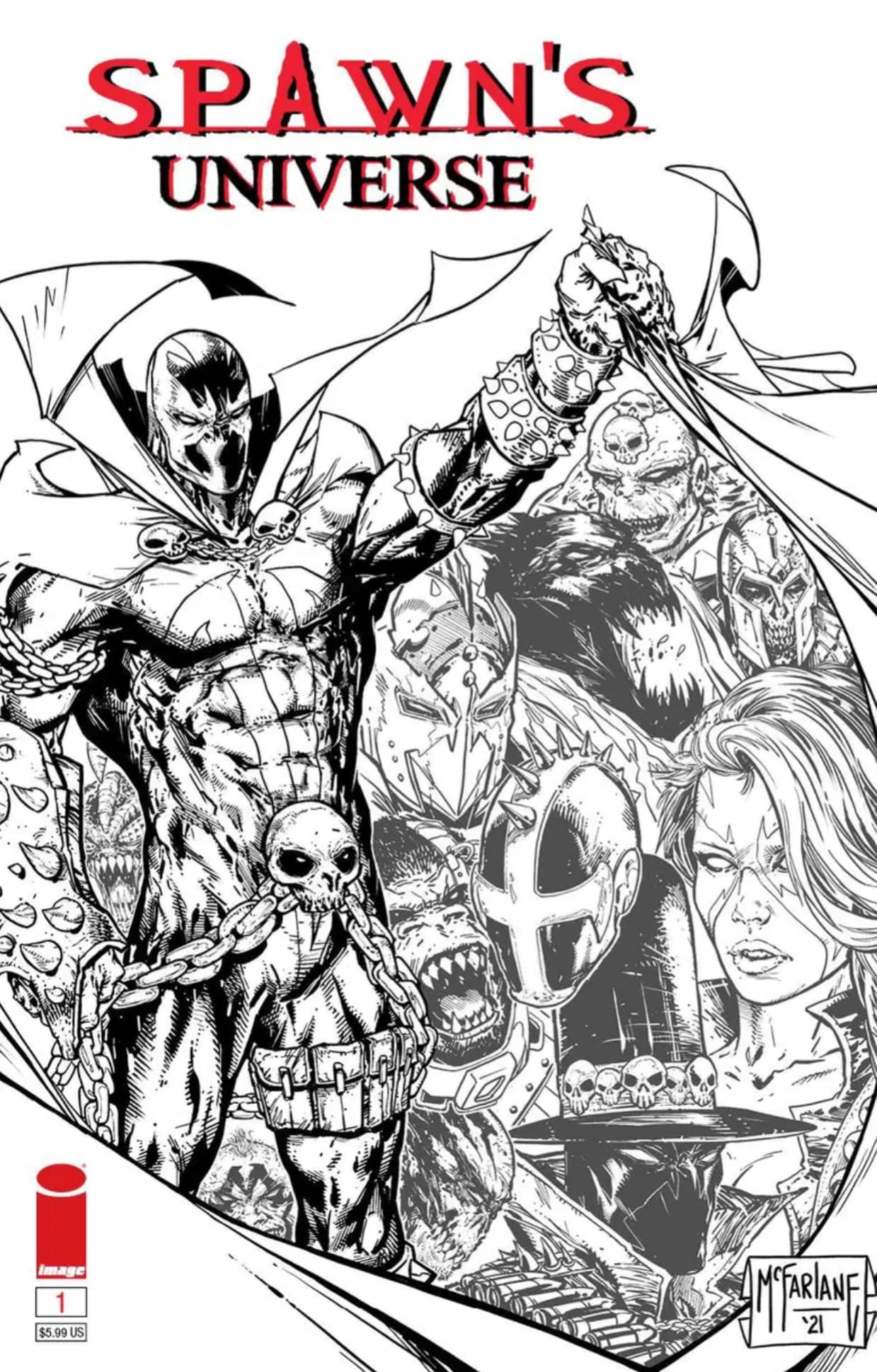 🔑Spawn’s Universe #1 2nd print