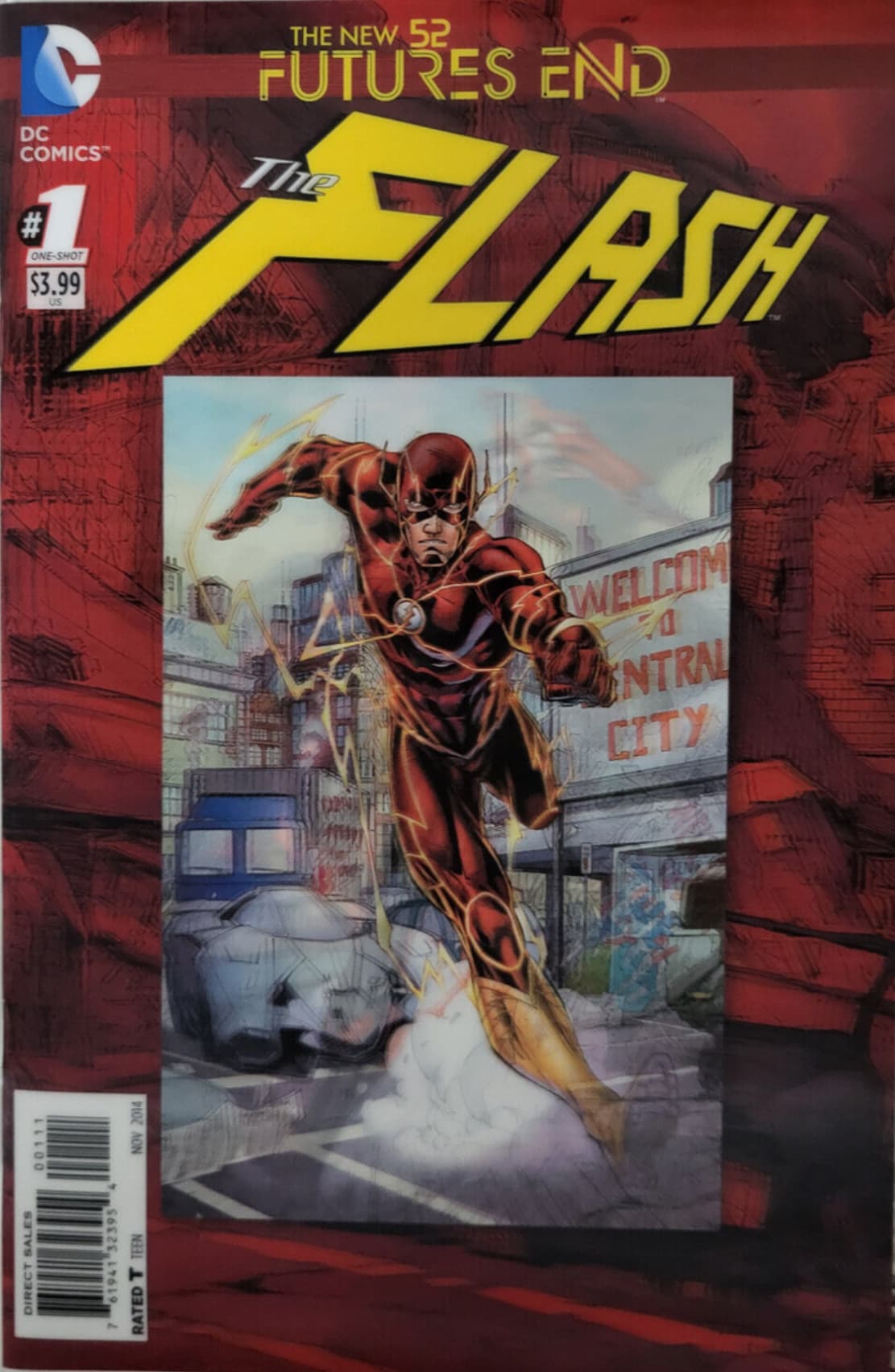 The Flash: Futures End #1 Lenticular