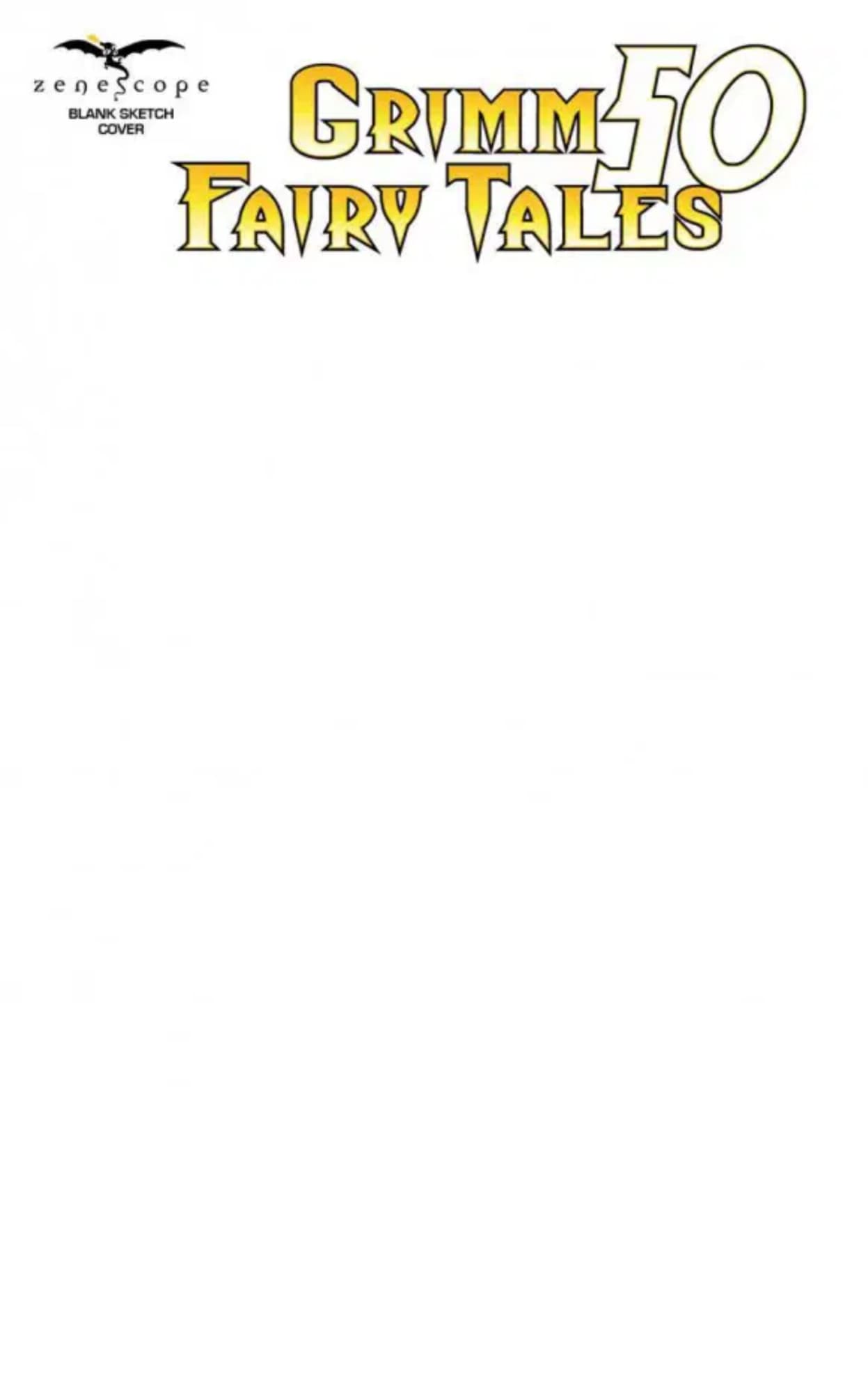 Grimm Fairy Tales #50 Blank