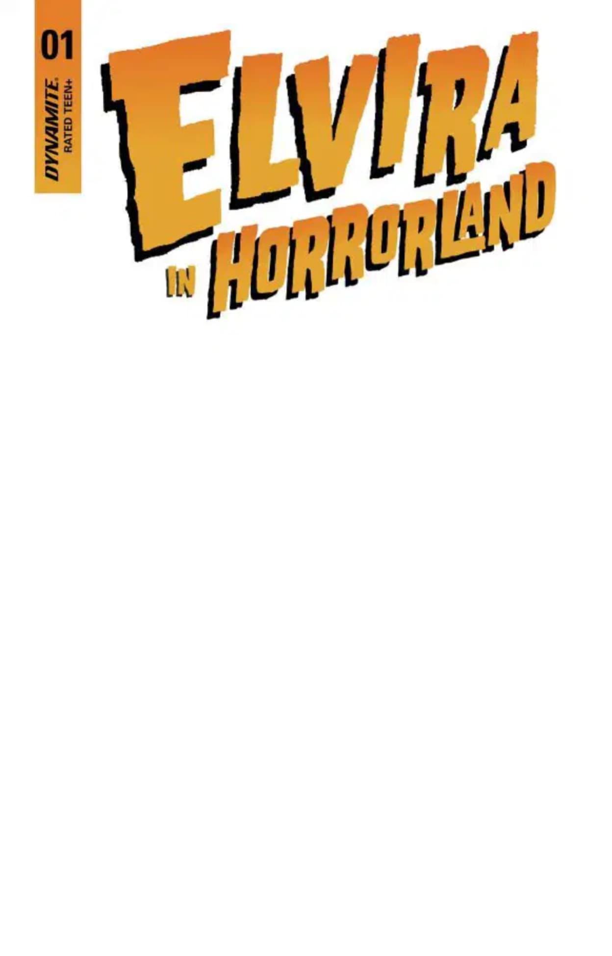 Elvira In Horrorland #1 Blank