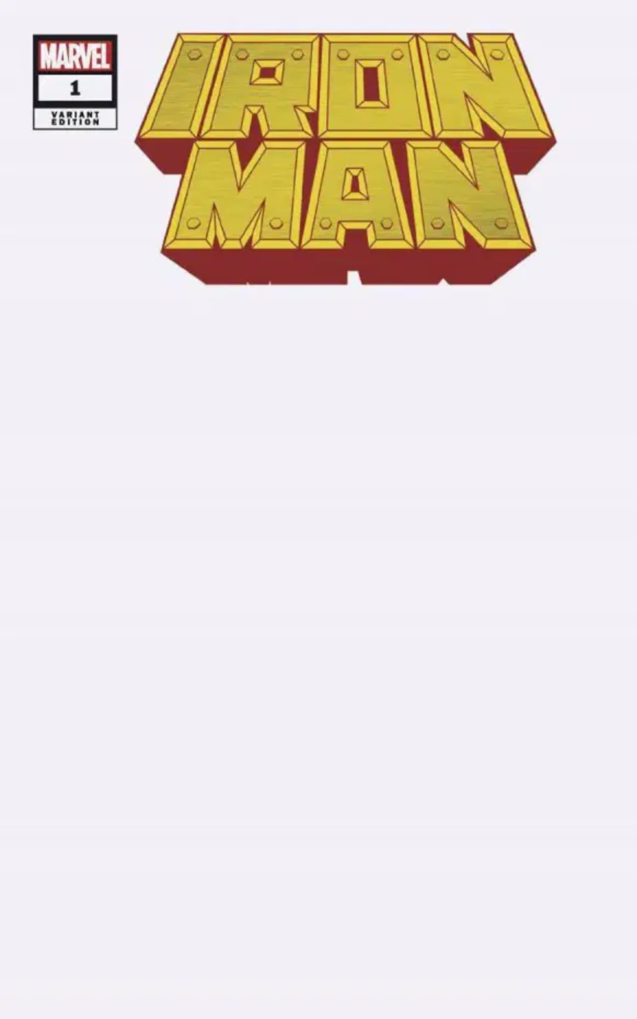 Iron Man #1 Blank 2020