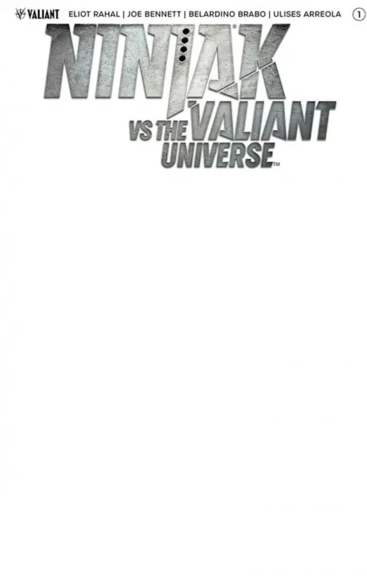 Ninjak vs. the Valiant Universe #1 Blank
