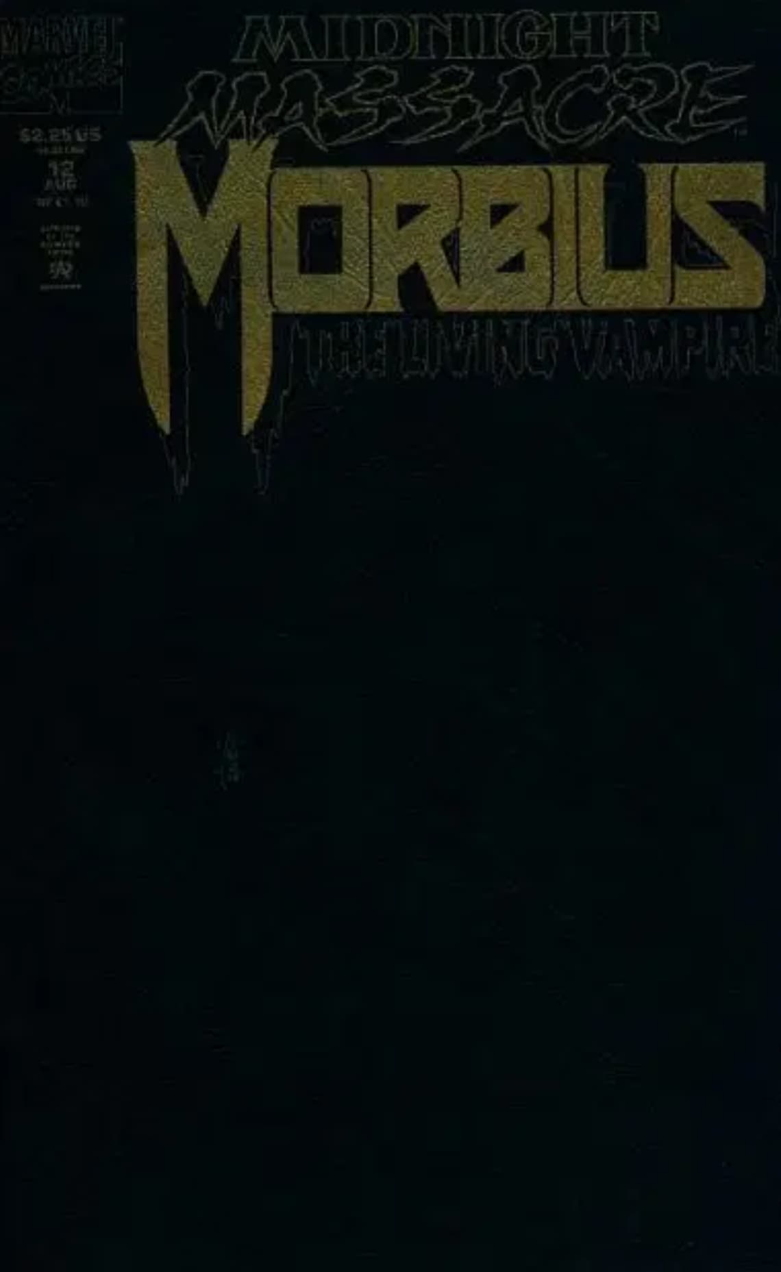 🔑Morbius: The Living #12 Blank
