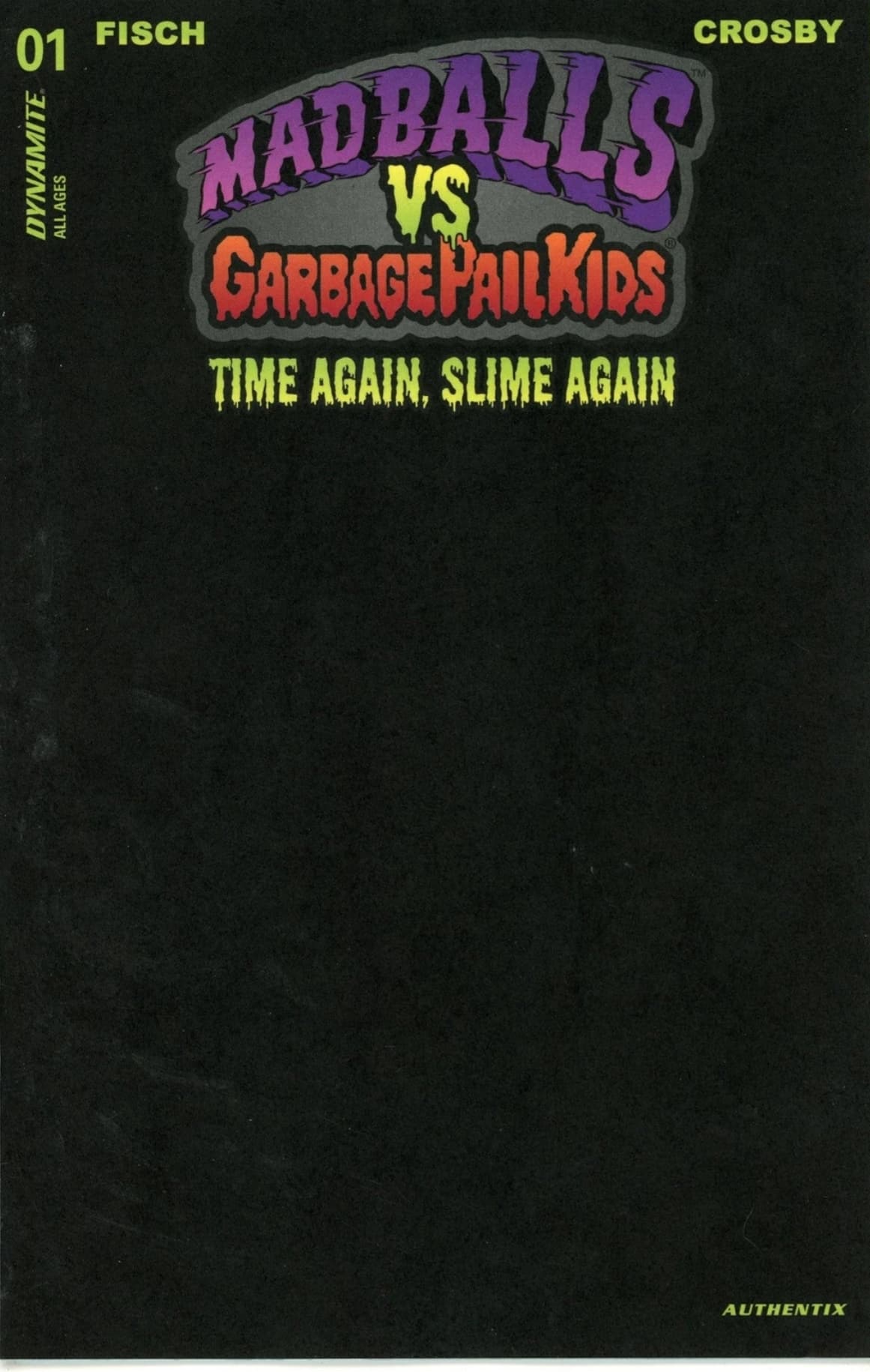 Madballs vs. Garbage Pail Kids: Slime Again #1 Blank