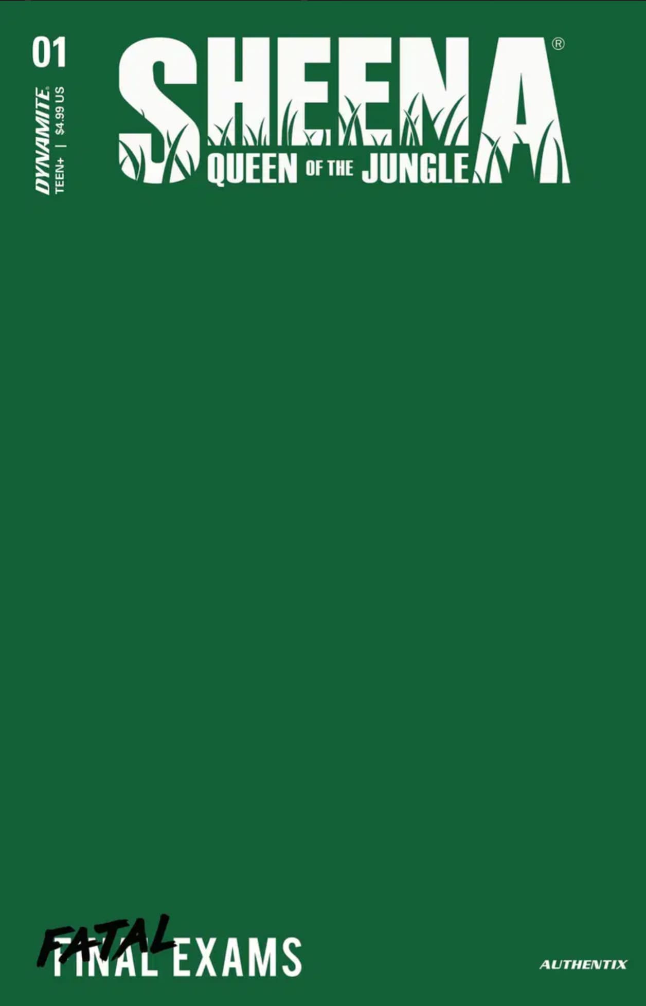 Sheena: Queen of the Jungle #1 1:10 Blank