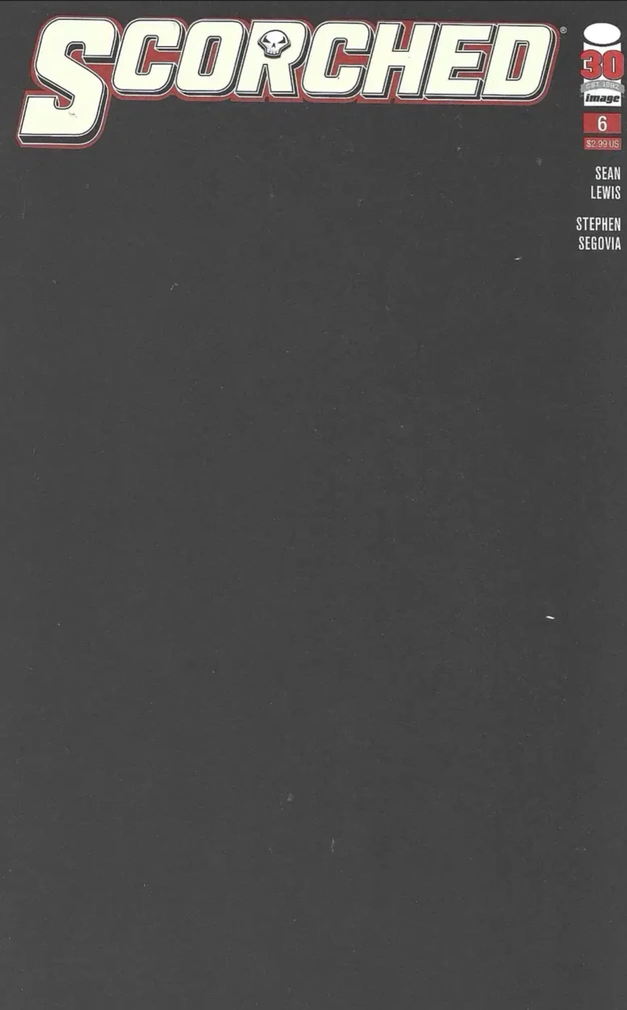 Spawn: Scorched #6 Blank