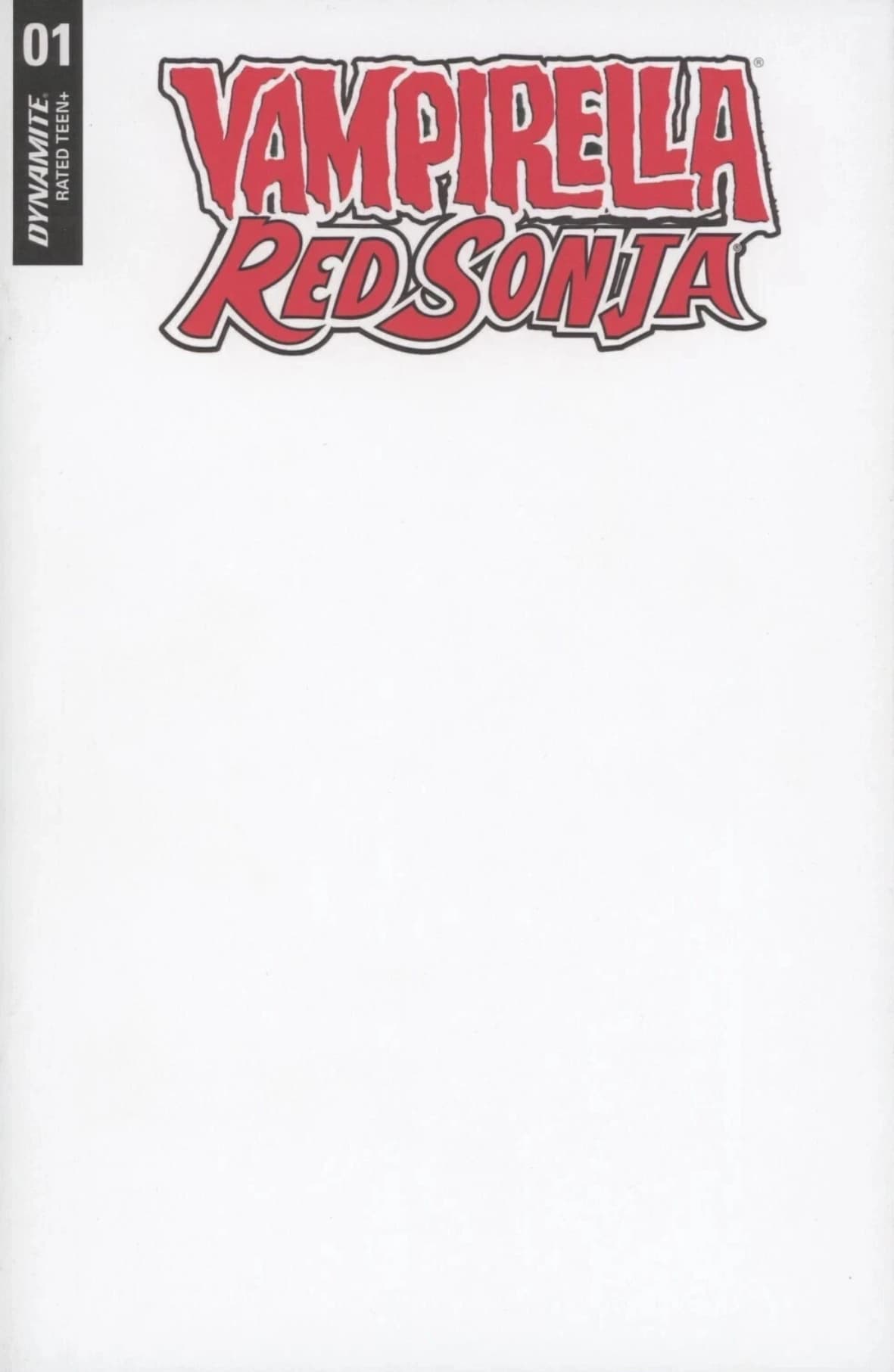 Vampirella/ Red Sonja #1 Blank