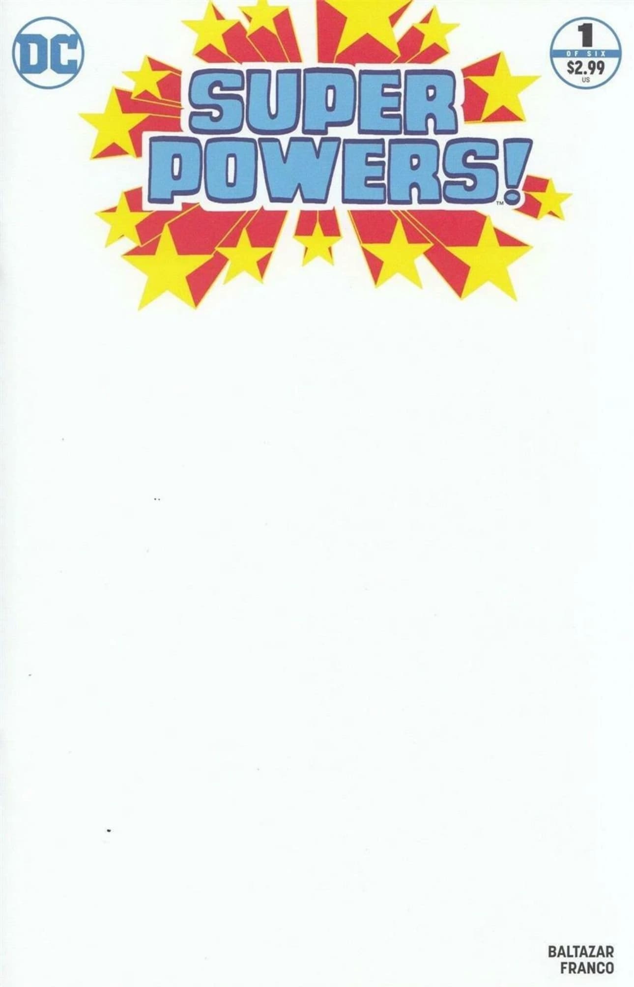 Super Powers #1 Blank