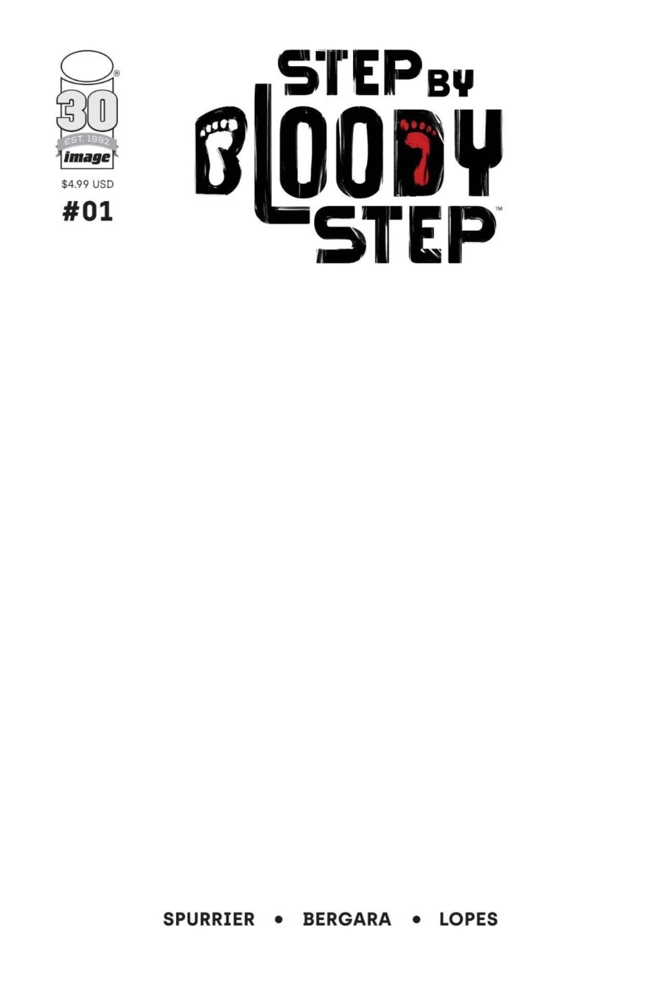 Step By Bloody Step #1 Blank