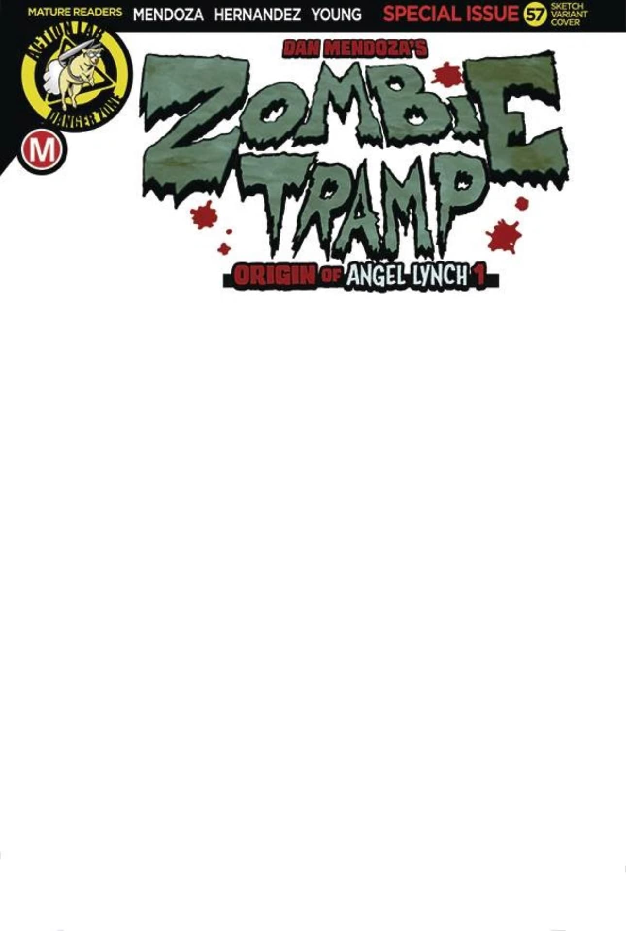 Zombie Tramp #57 Blank