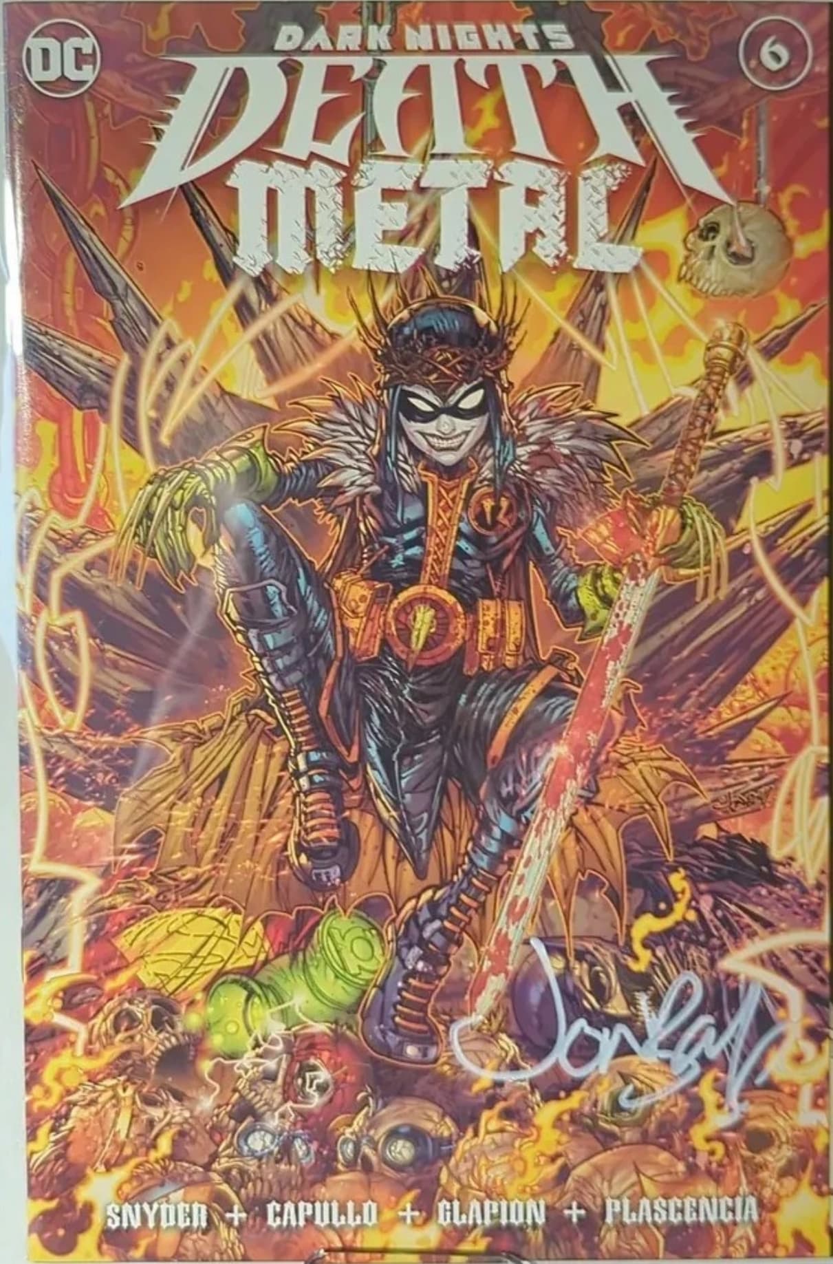 Dark Knights: Death Metal #6 w/ COA