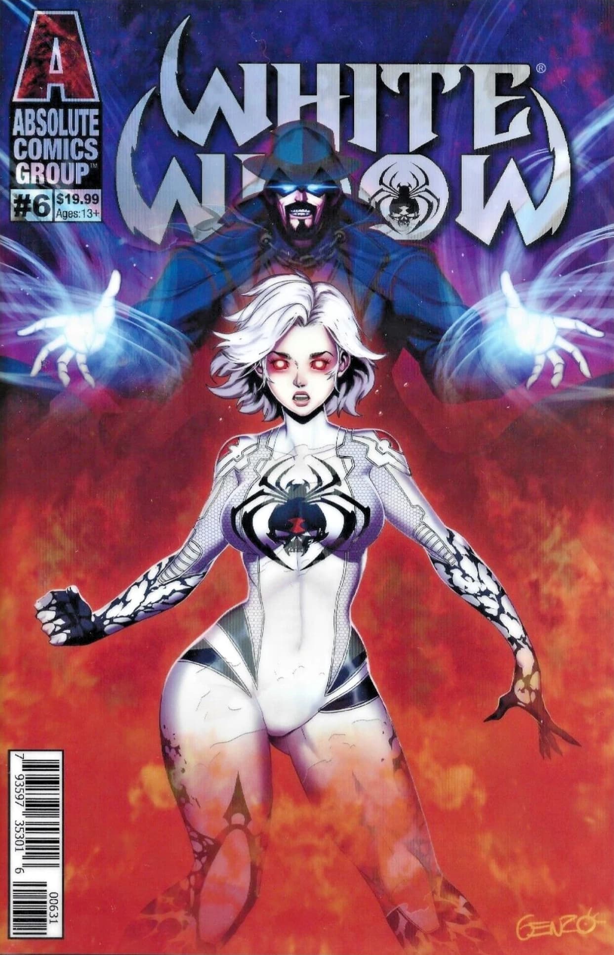 White Widow #6 Lenticular