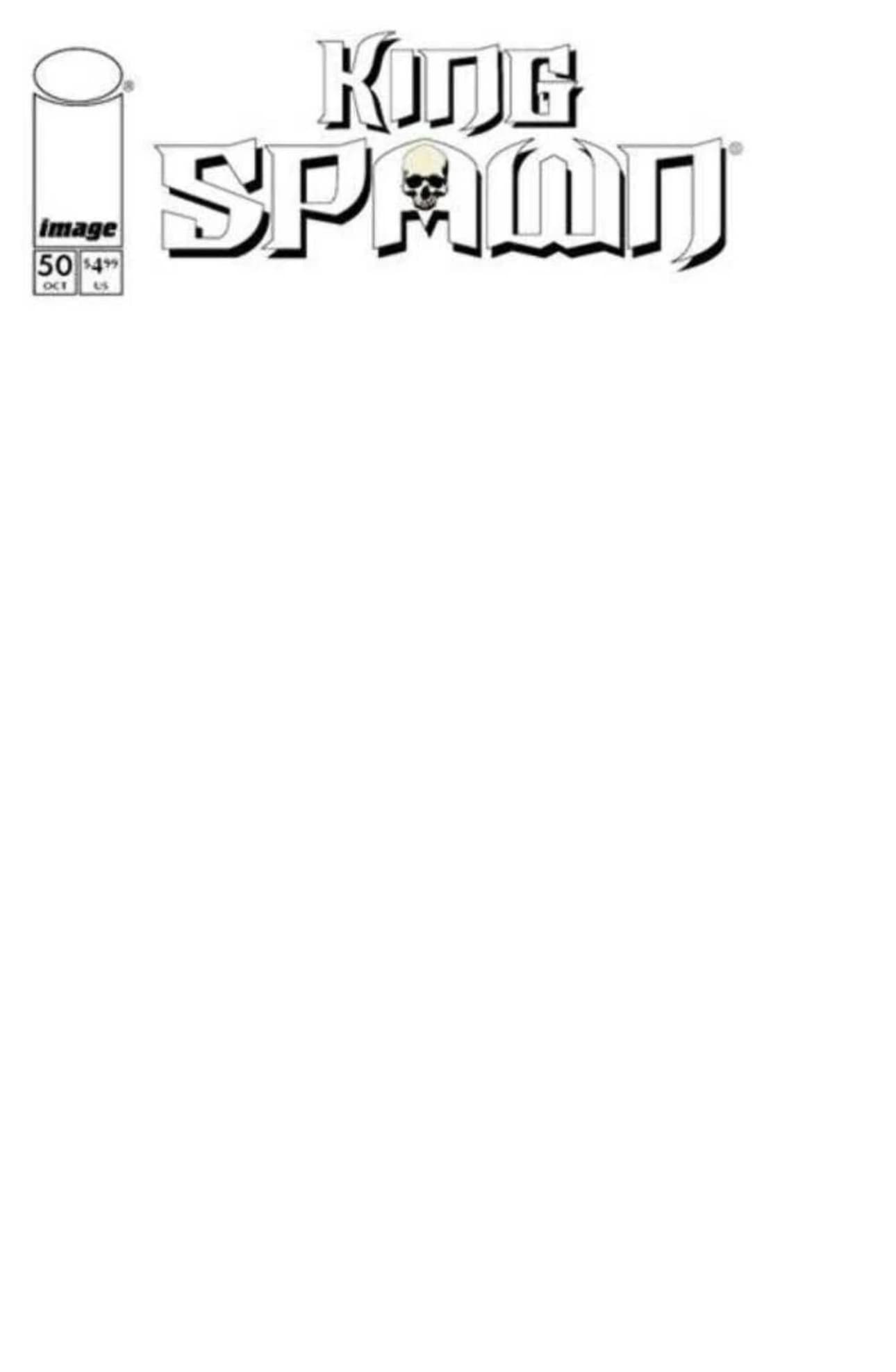 King Spawn #50 Blank