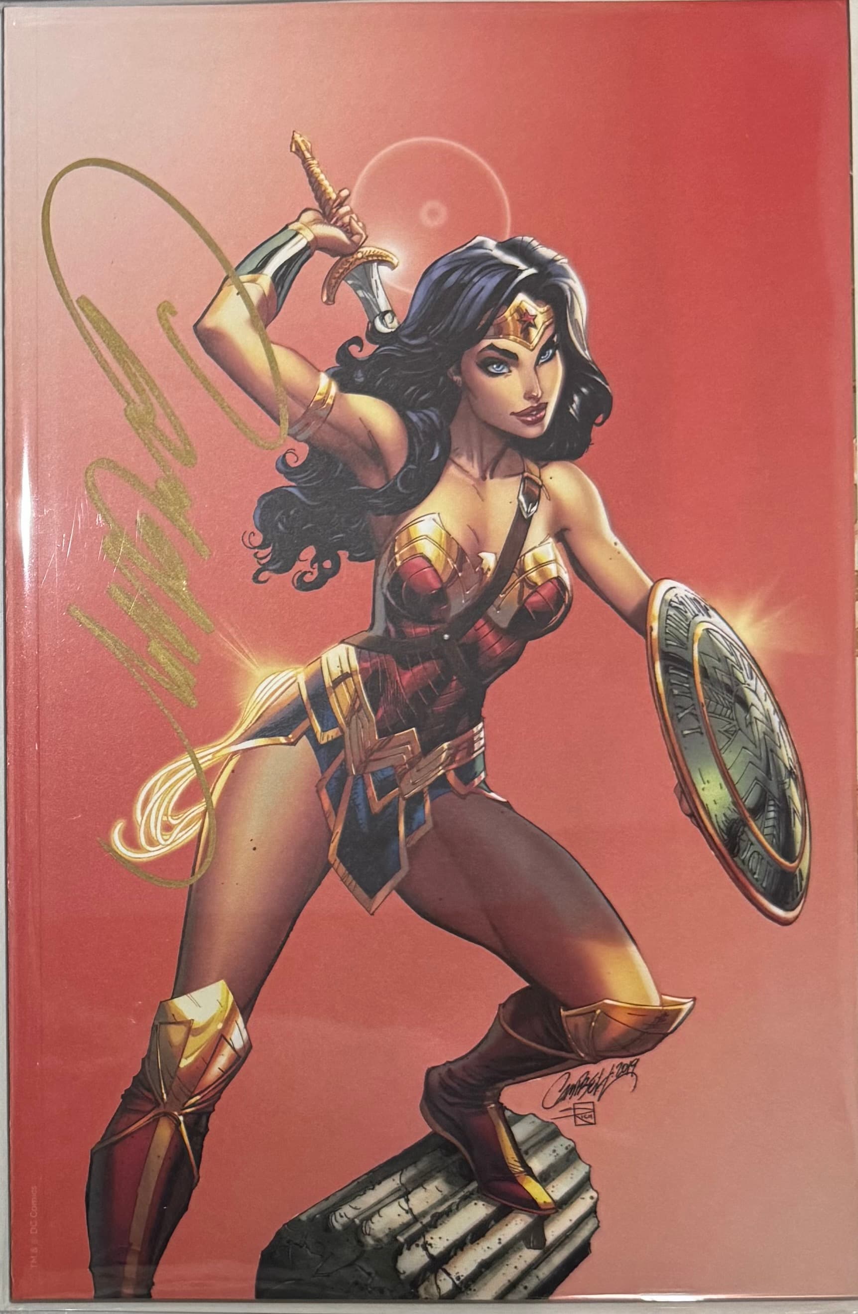 Wonder Woman #750D Signed w/COA LTD 1,000 copies