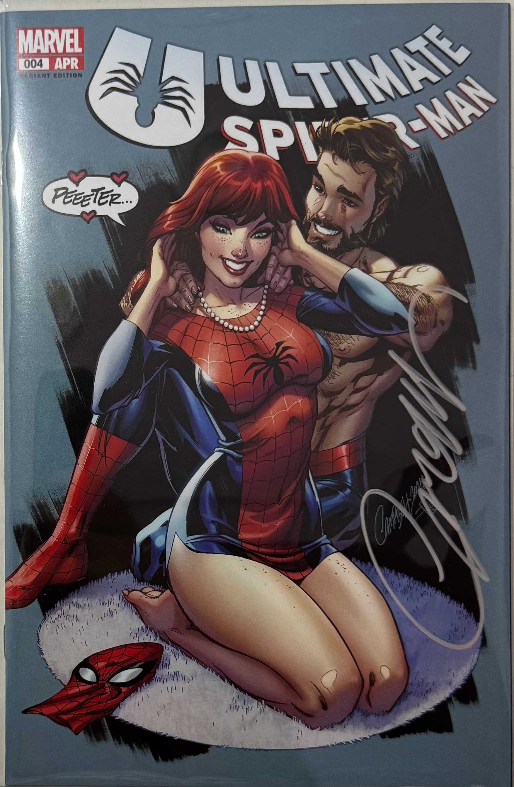 ULTIMATE SPIDER-MAN #4C w/COA LTD 1800