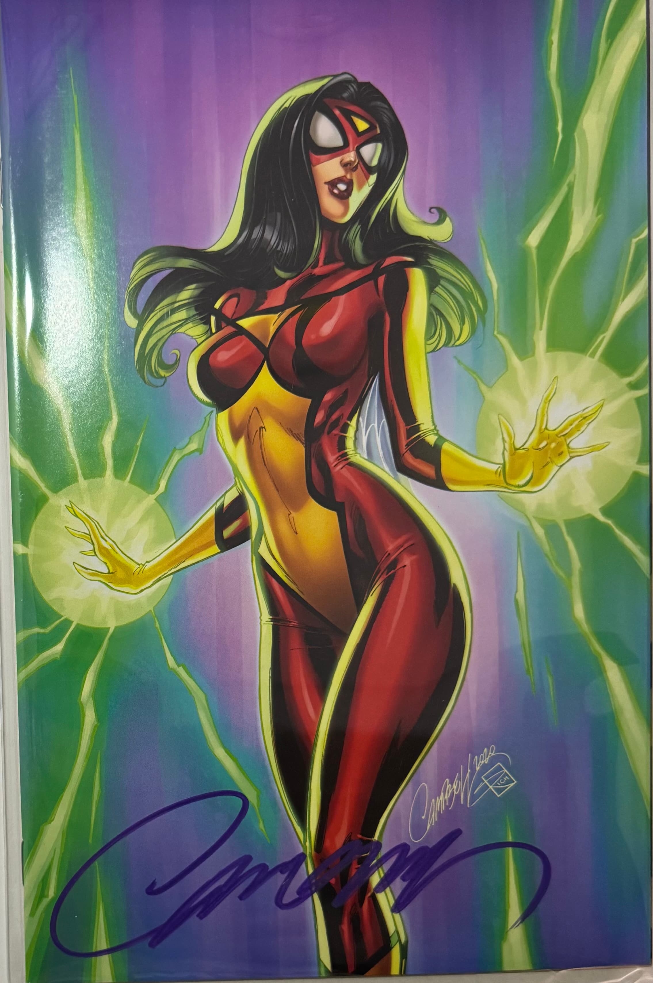 Spider-Woman #1 w/COA LTD 3000