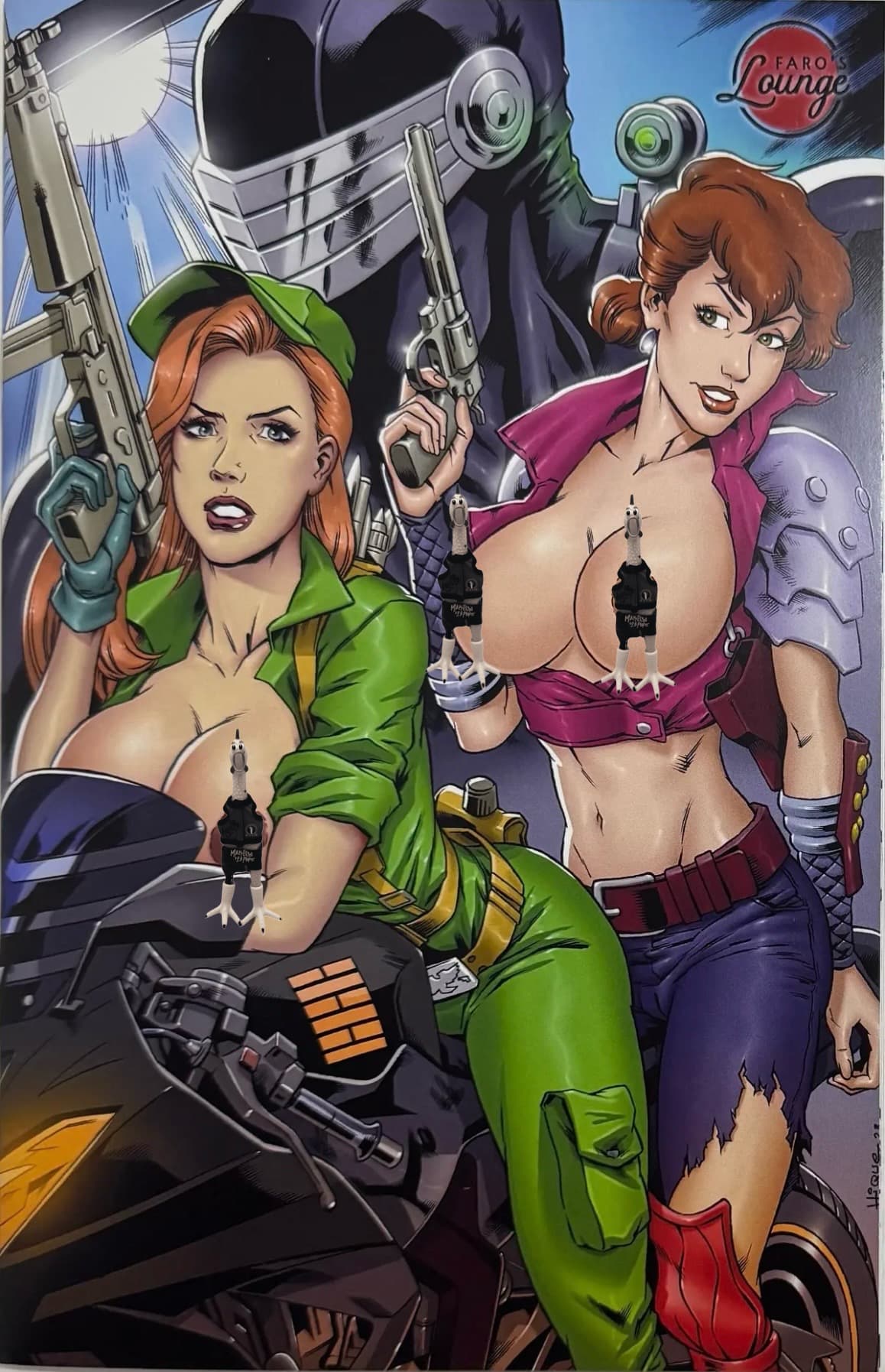 Faro’s Lounge Lady Jane $ Zaranna - Snake Eyes Chopper